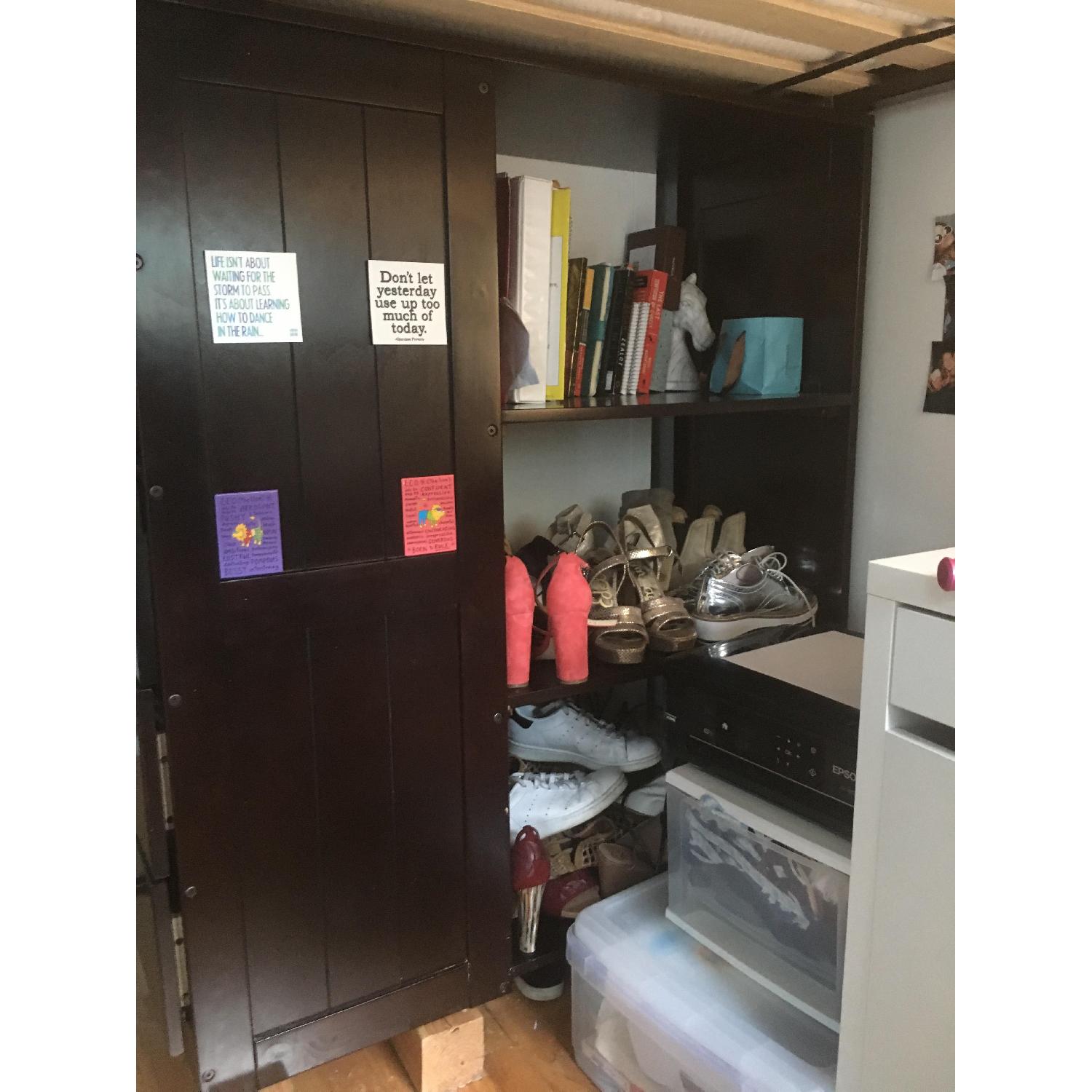 Canwood Mountaineer Espresso Twin Loft Bed w/ Storage Tower  - image-3