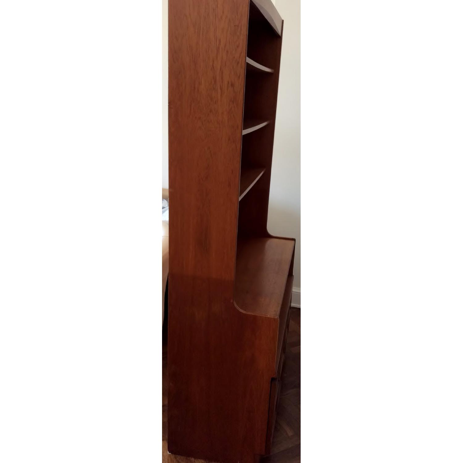 Danish Mid-Century Modern Solid Teak Bookcase - image-2