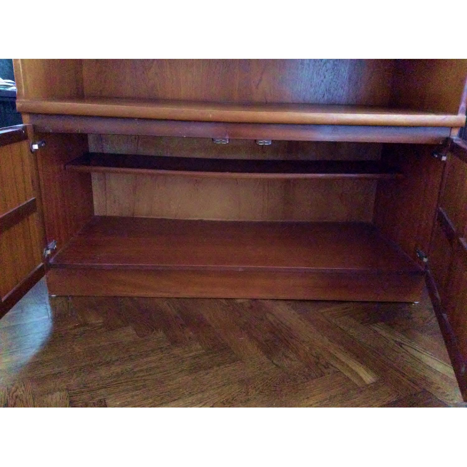 Danish Mid-Century Modern Solid Teak Bookcase - image-5