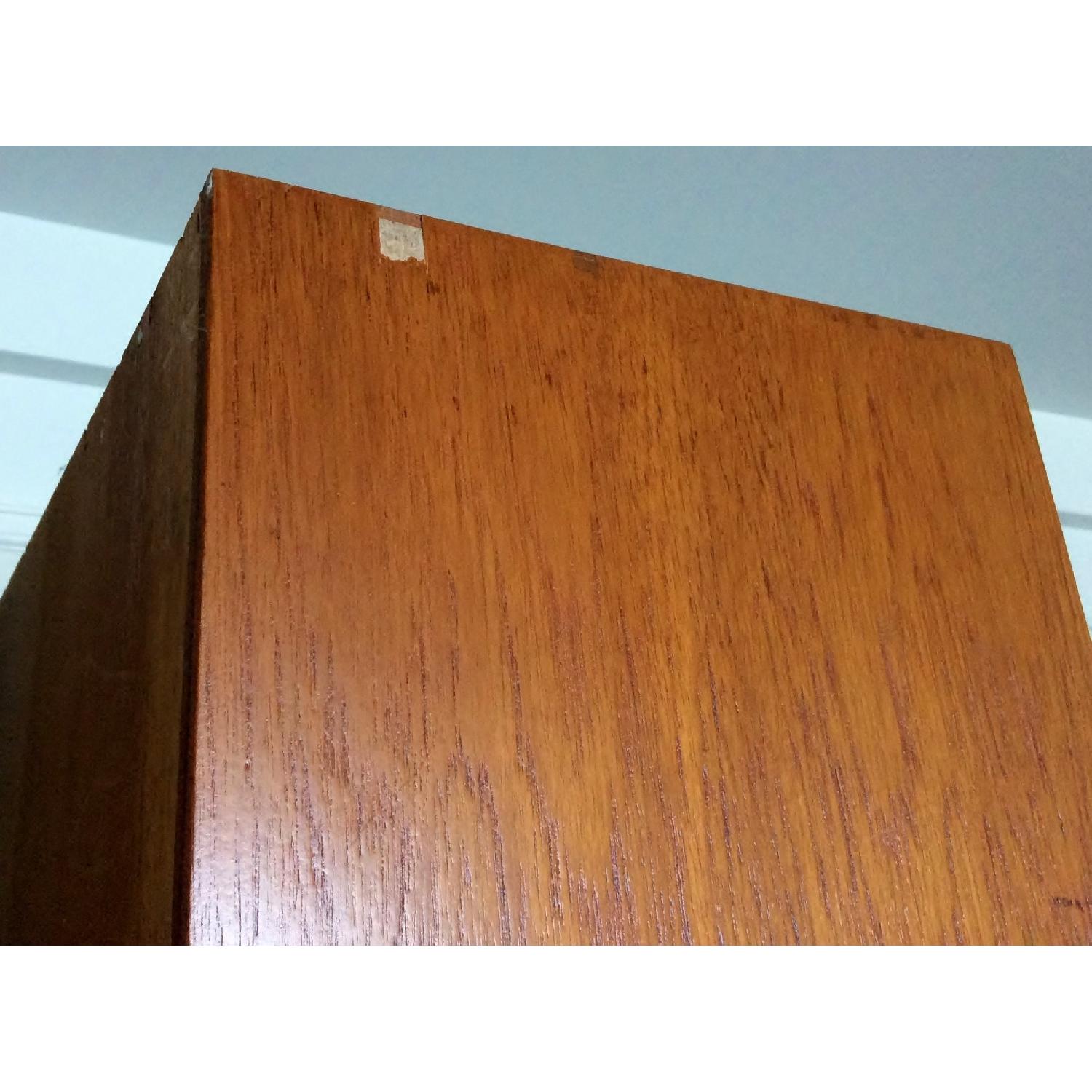 Danish Mid-Century Modern Solid Teak Bookcase - image-9