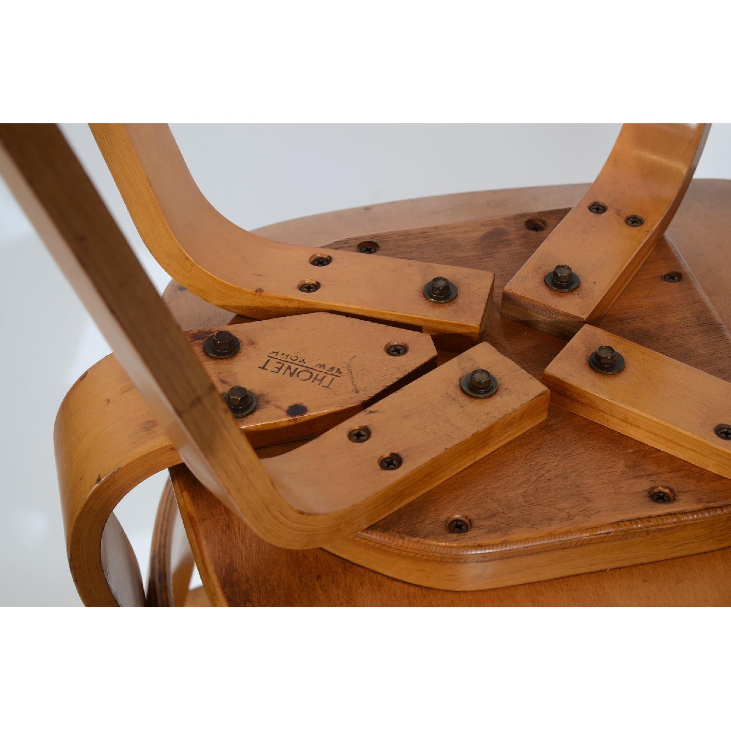 Thonet Mid Century Modern Bent Wood Chairs - image-4