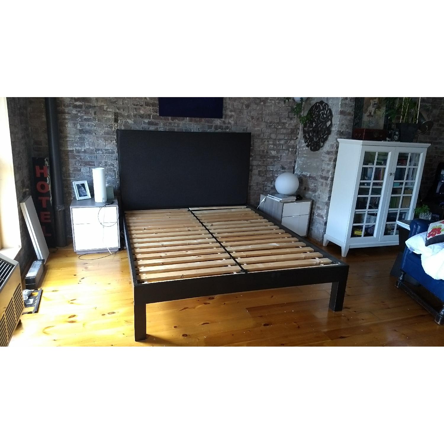 West Elm Window Queen Bed Frame - image-4