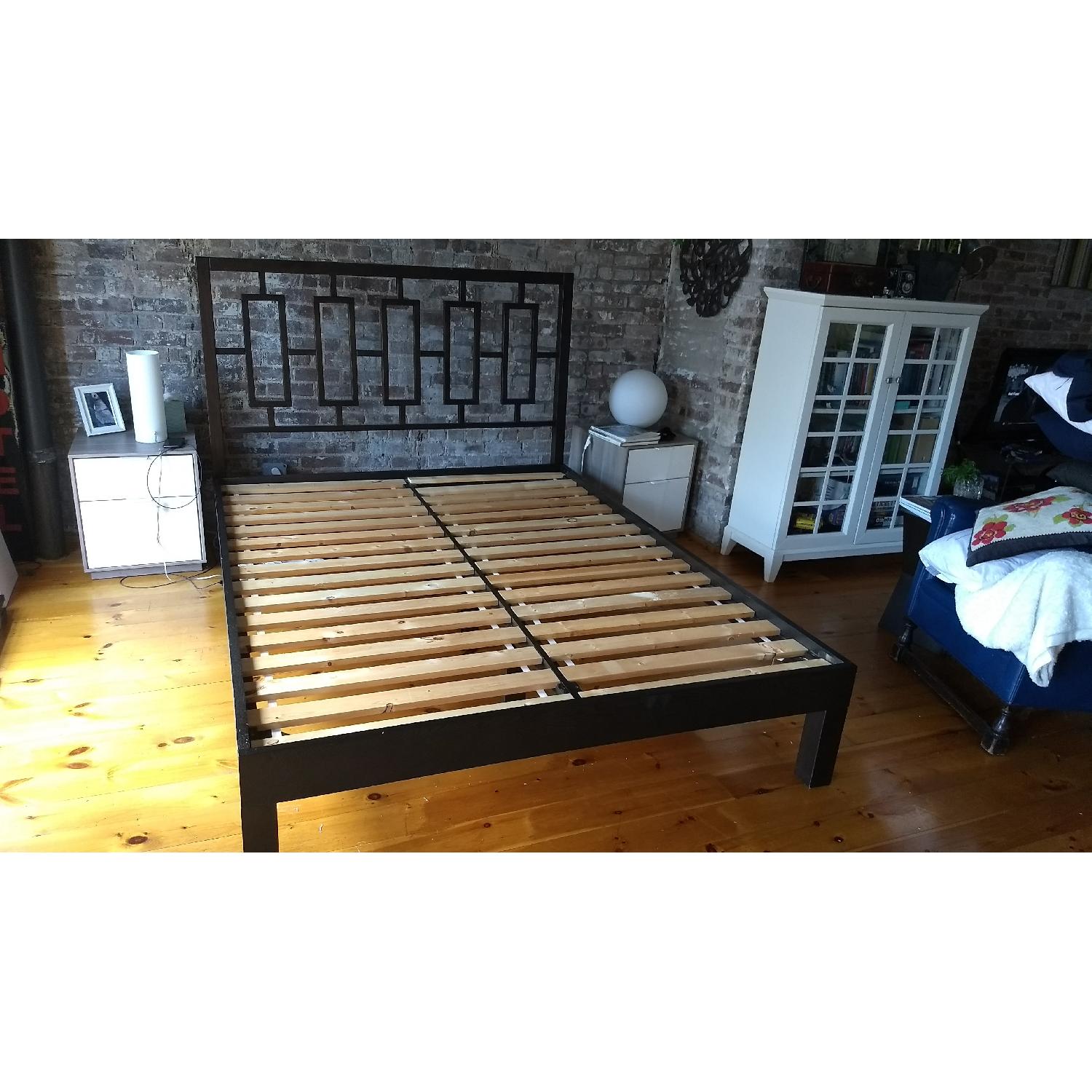 West Elm Window Queen Bed Frame - image-5