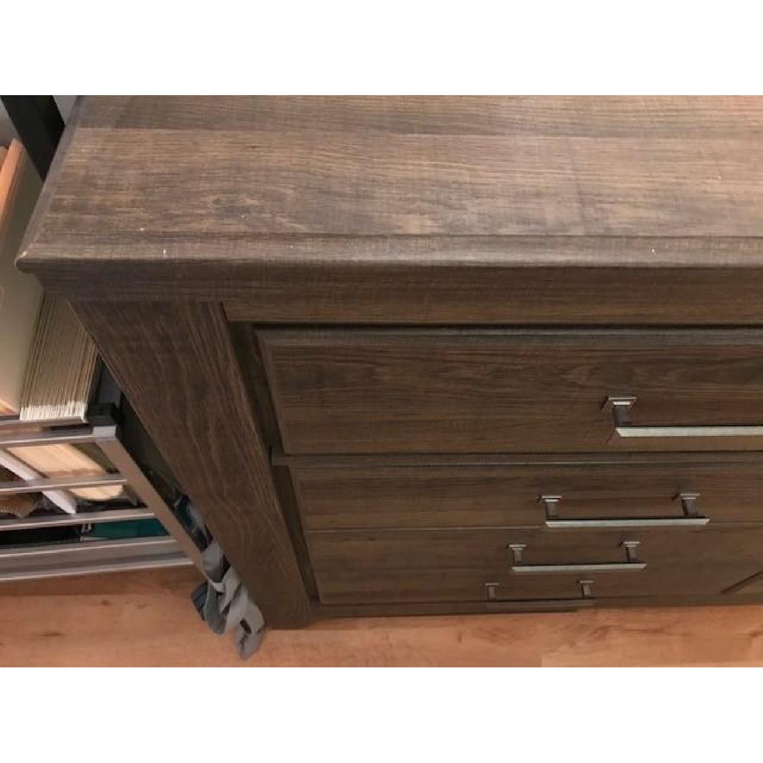 Ashely's Juraro 6 Drawer Dresser w/ Mirror - image-3