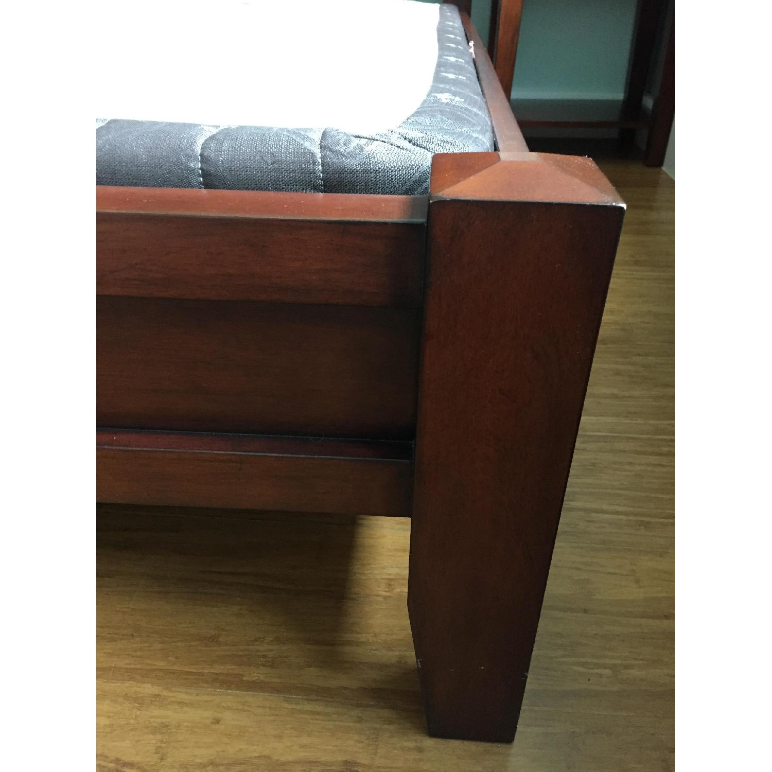 Pottery Barn Valencia II Sleigh Full Size Bed Frame - image-4