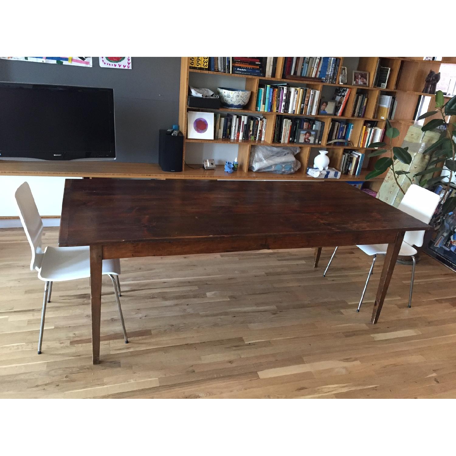 Reclaimed Wood Farmhouse Dining Table - image-1