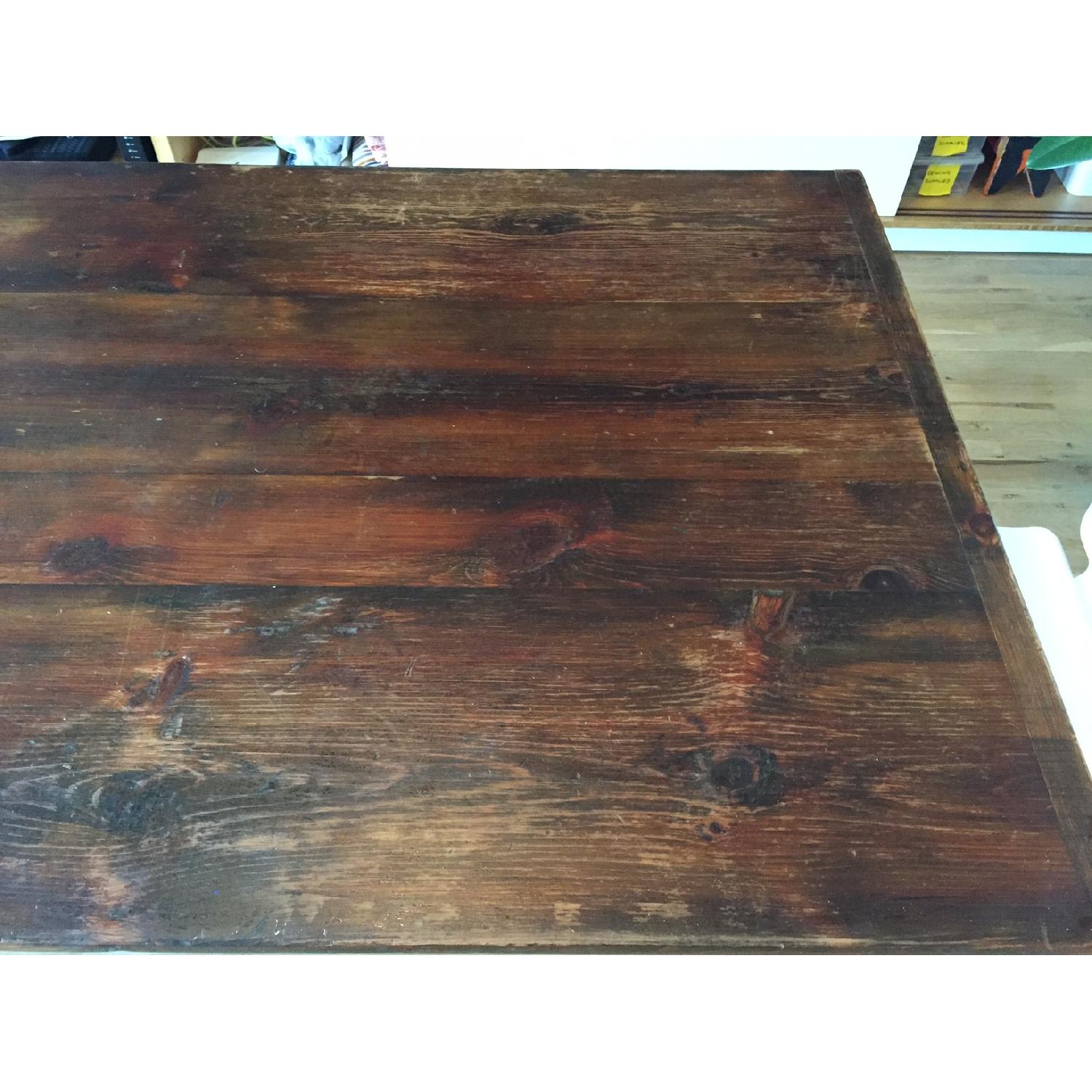 Reclaimed Wood Farmhouse Dining Table - image-3