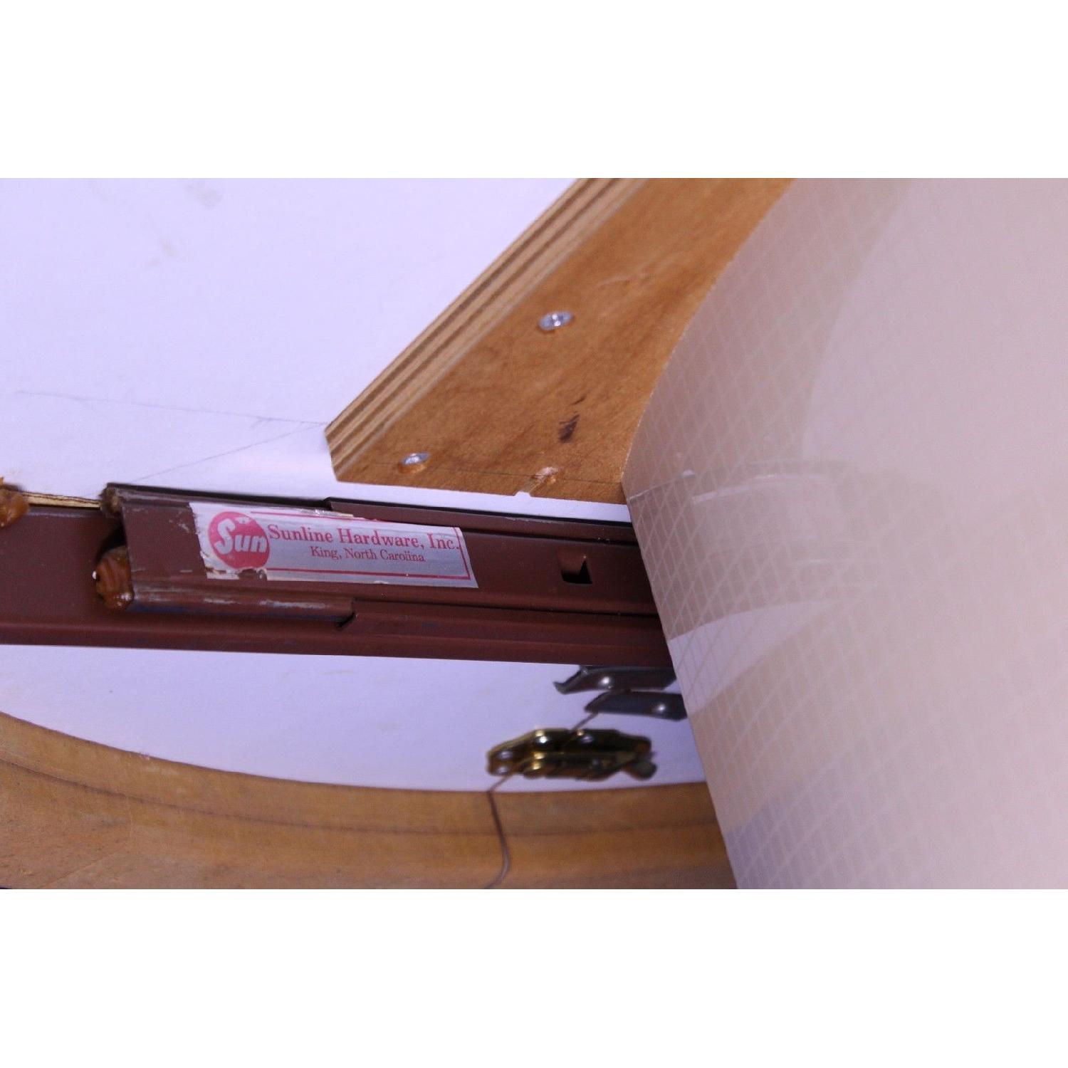 Mid Century Modern Round Formica Top Dining Table - image-2