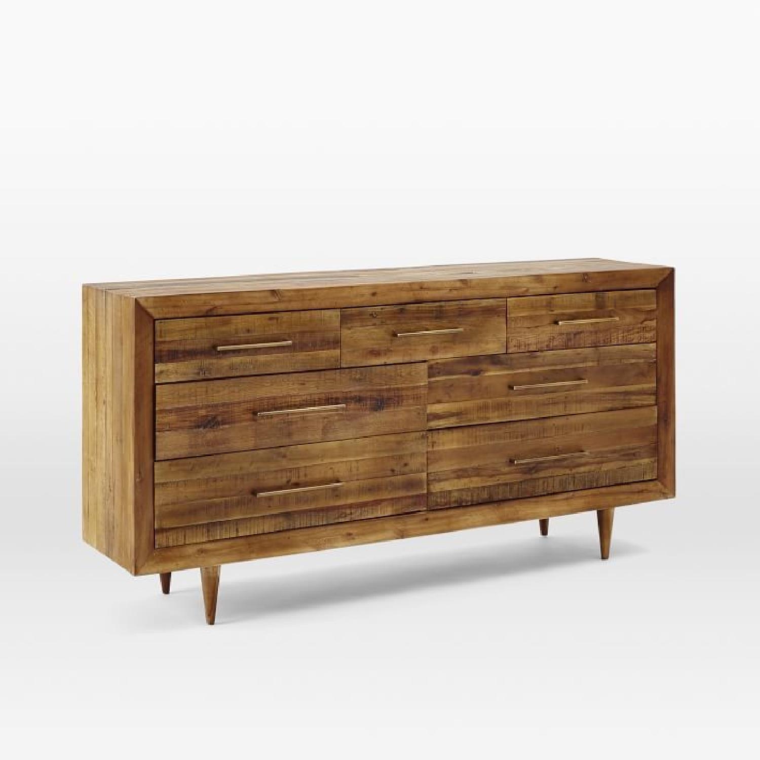West Elm Alexa Reclaimed Wood 7-Drawer Dresser - image-1