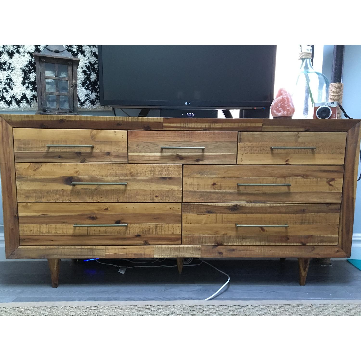 West Elm Alexa Reclaimed Wood 7-Drawer Dresser - image-3