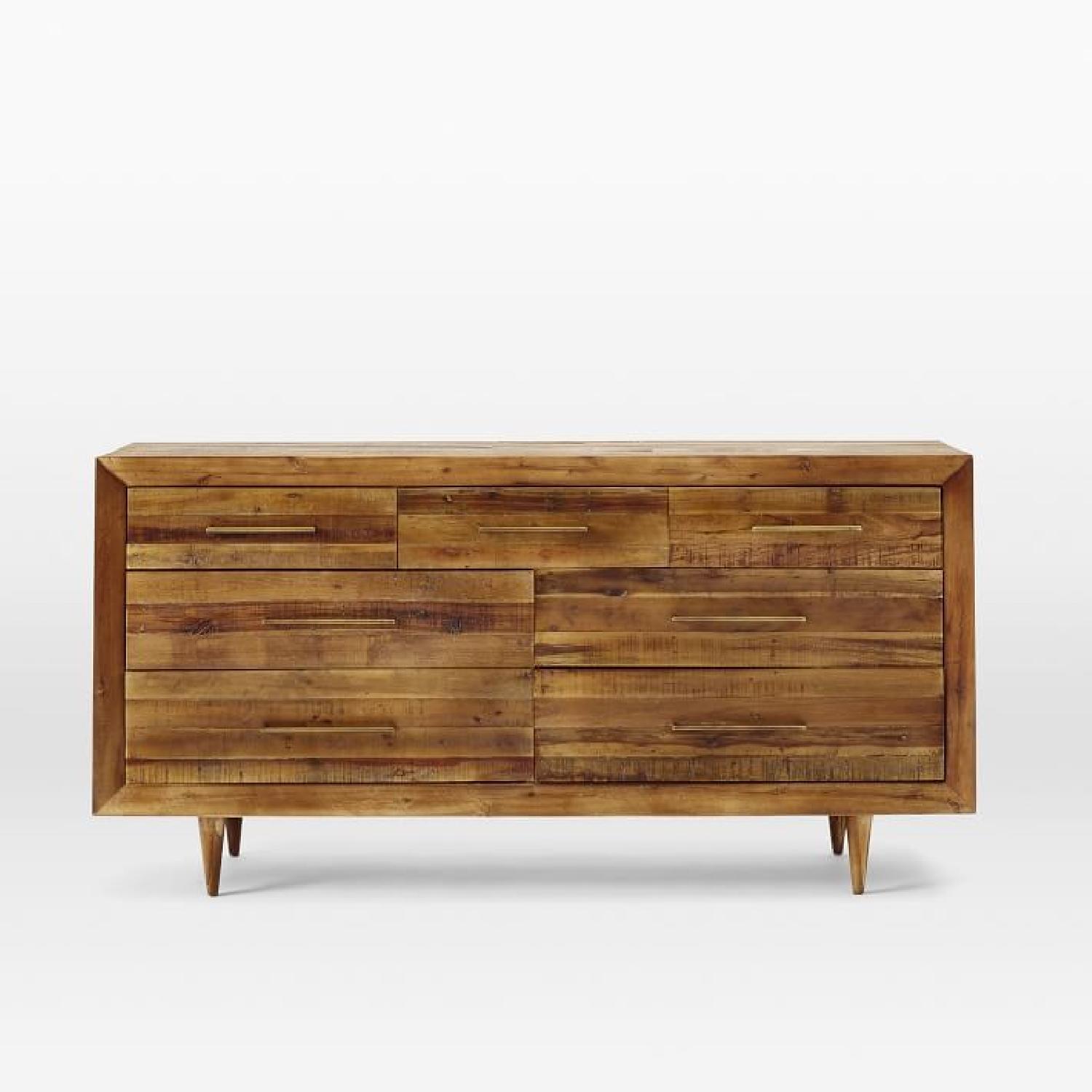 West Elm Alexa Reclaimed Wood 7-Drawer Dresser - image-4