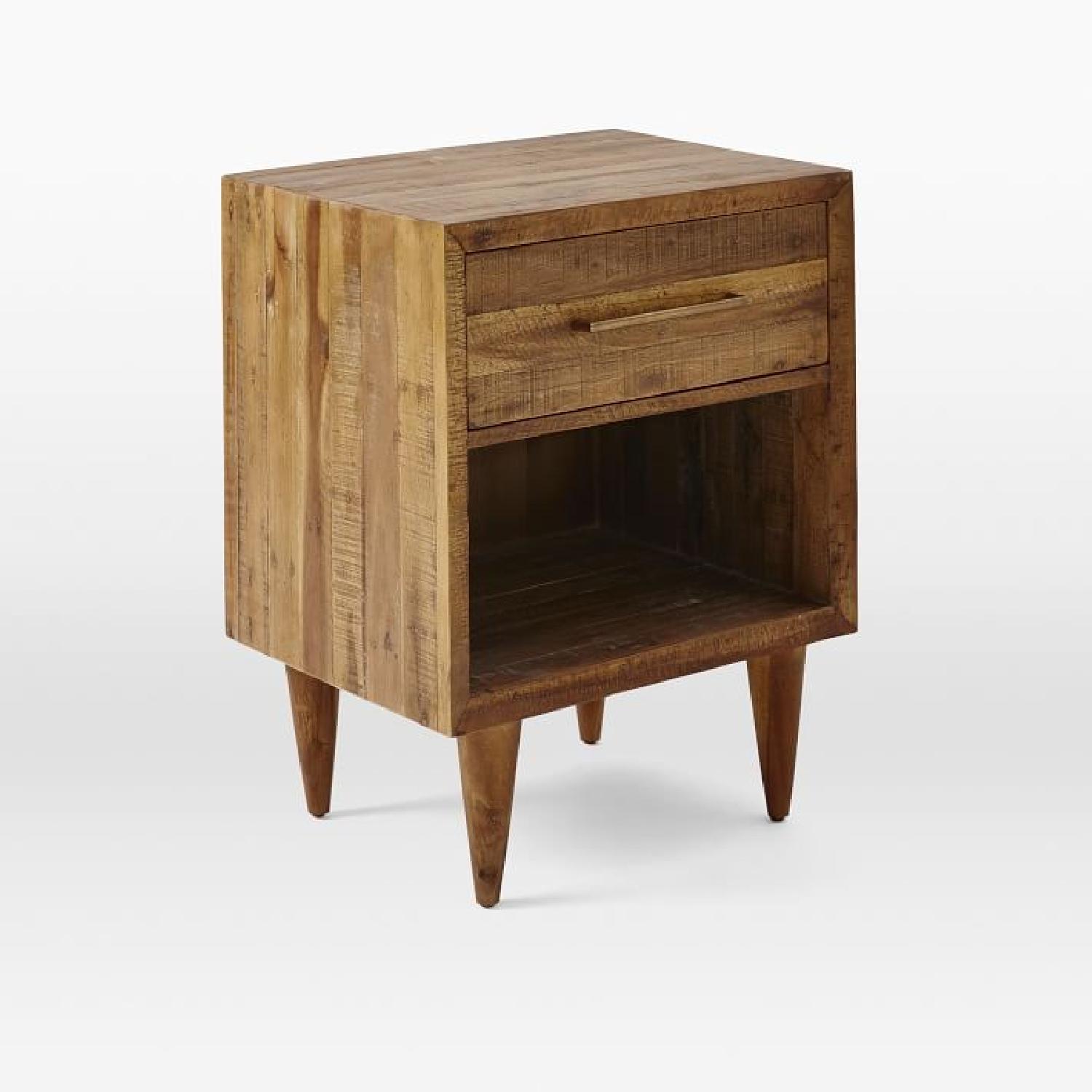 West Elm Alexa Reclaimed Wood Nightstand - image-1
