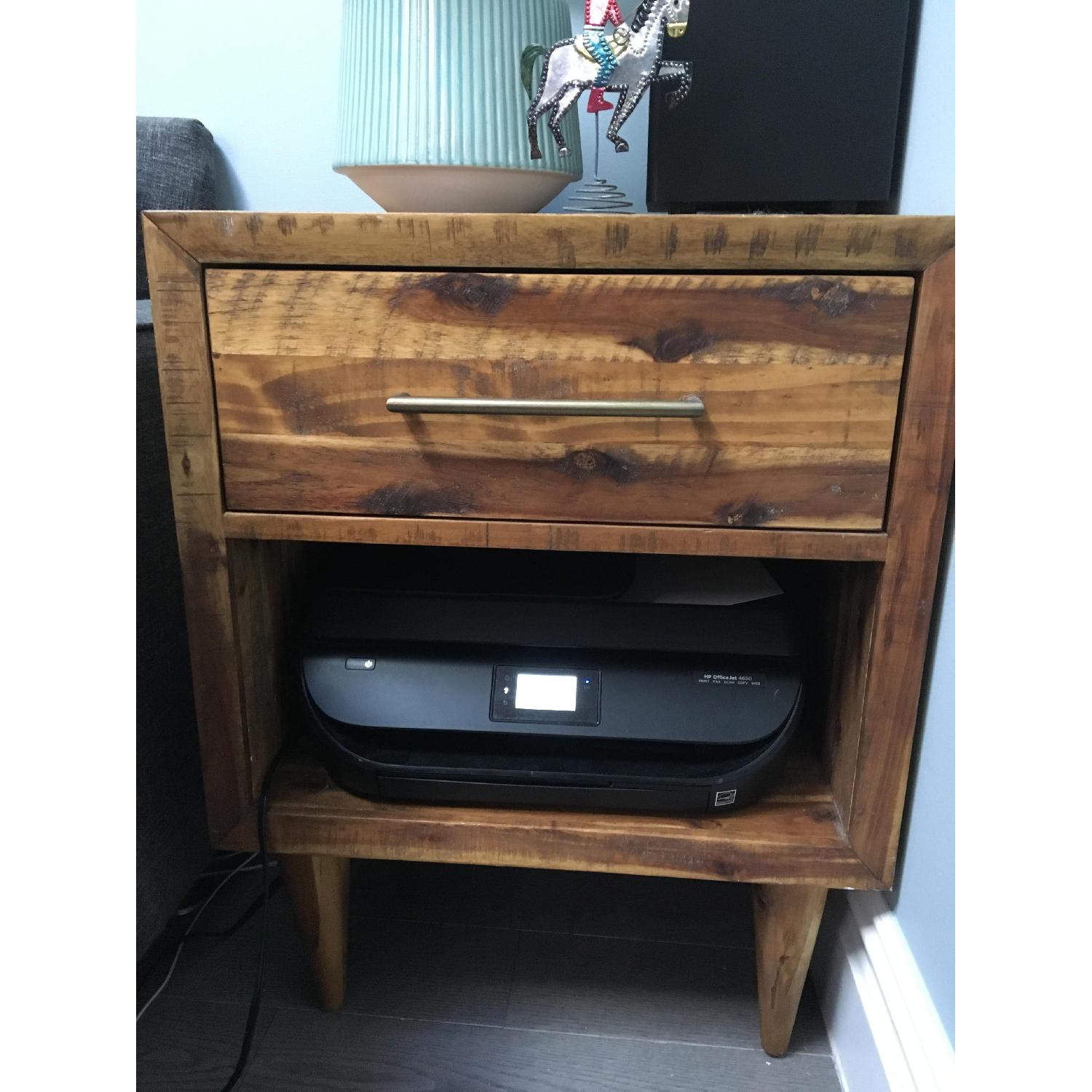 West Elm Alexa Reclaimed Wood Nightstand - image-3