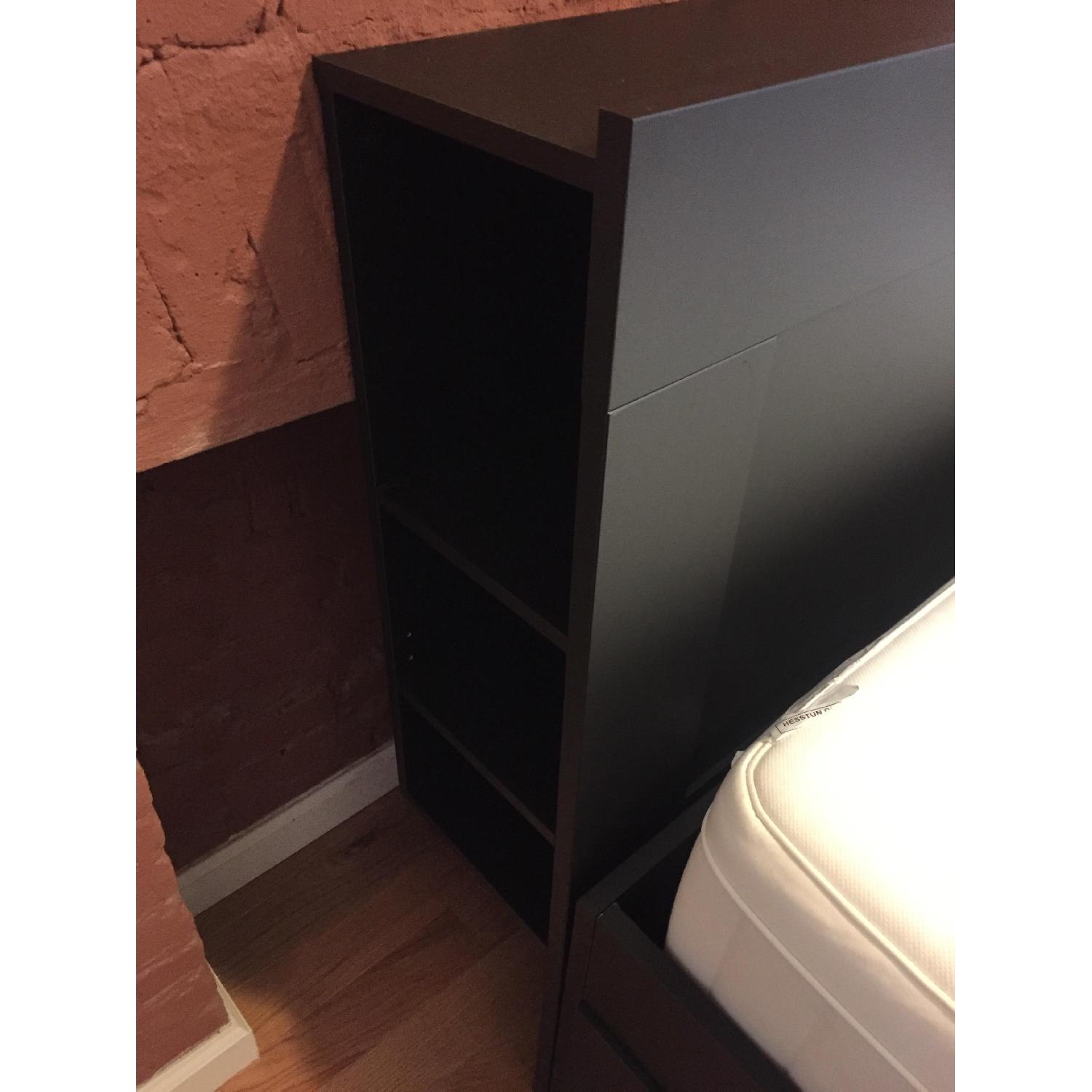 Ikea Brimnes Queen Bed Frame w/ Headboard - image-5