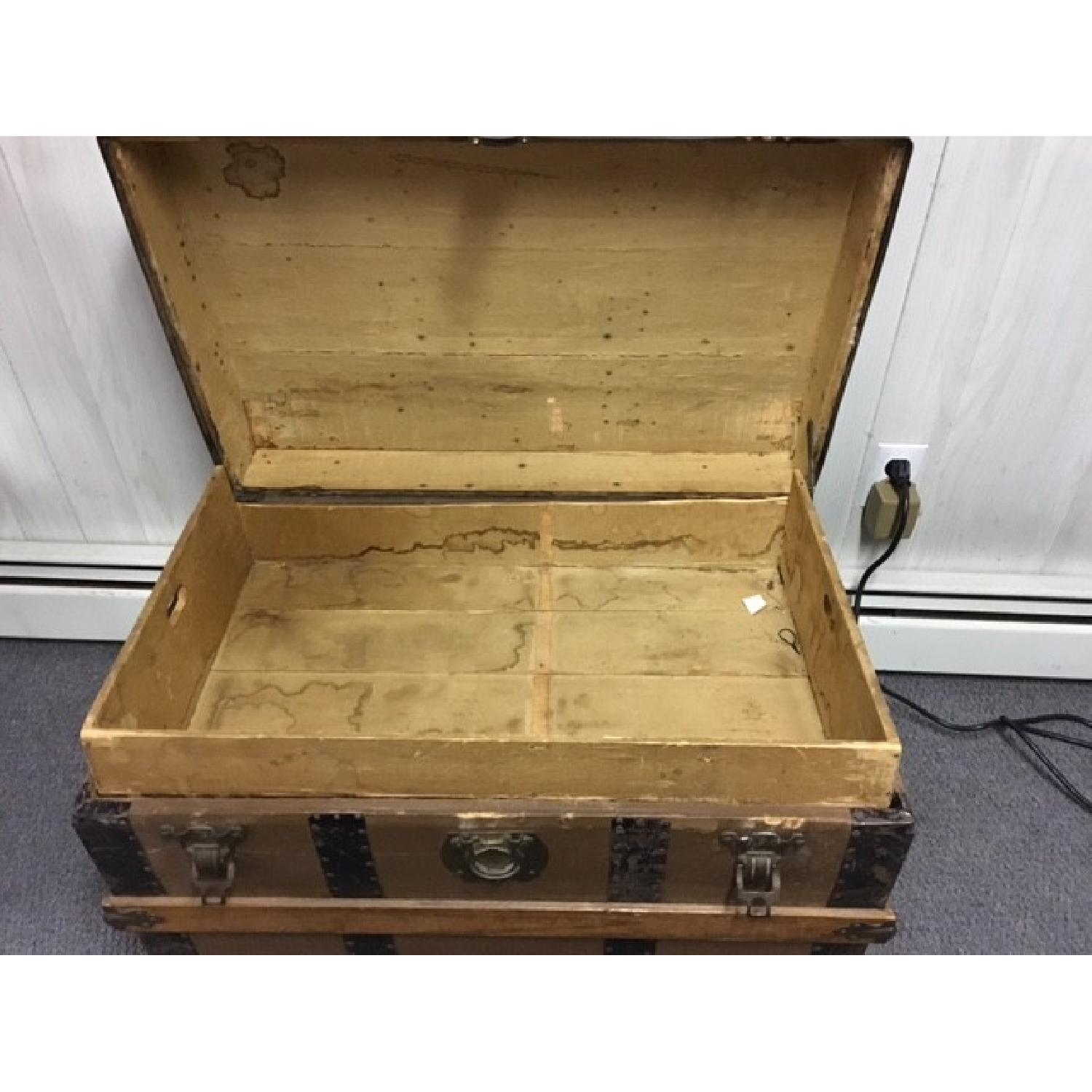Circa 1920's Italian Steamer Trunk - image-2