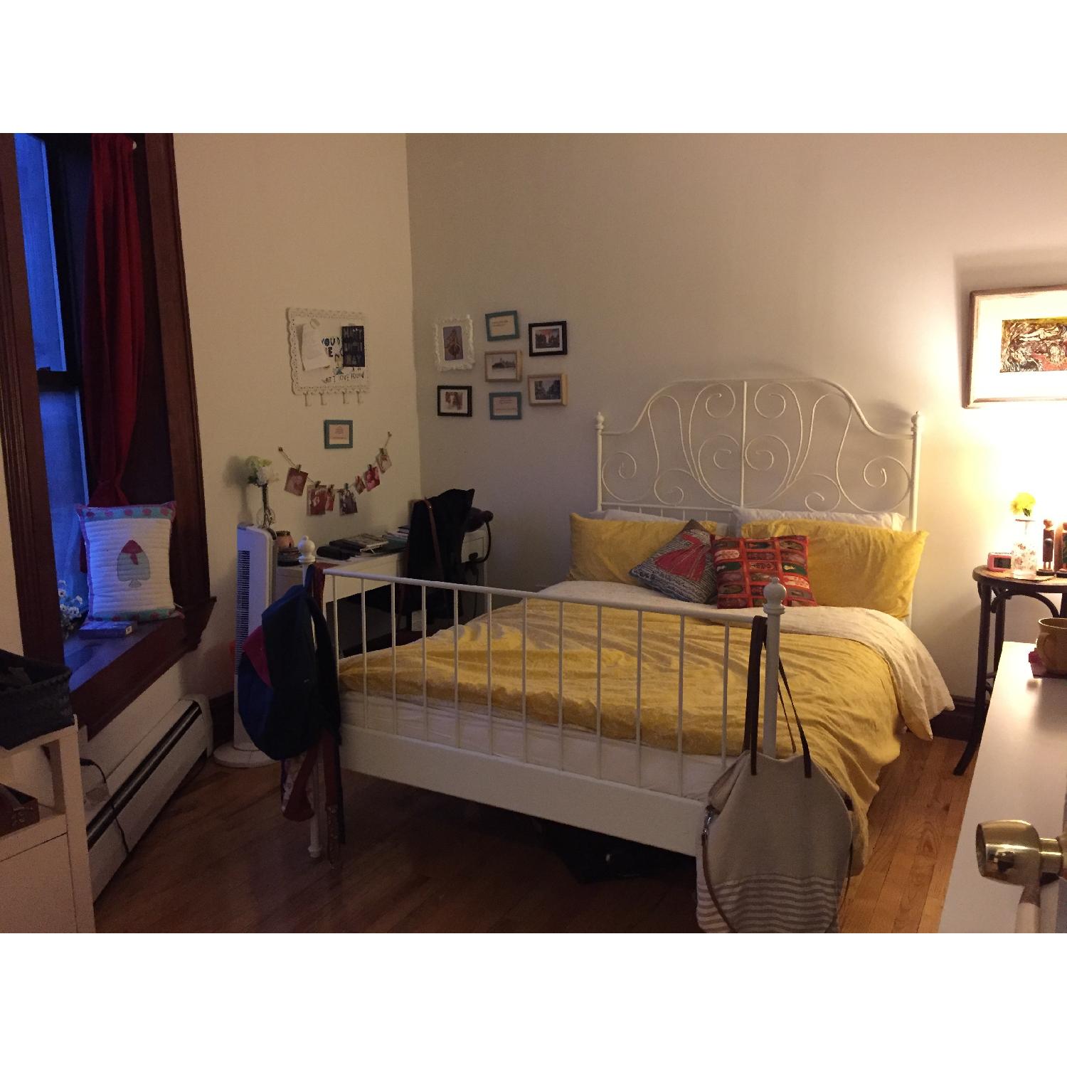 Ikea Leirvik Full Size Metal Bed Frame - image-1