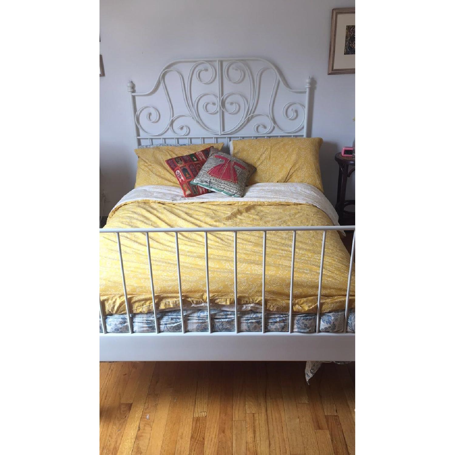 Ikea Leirvik Full Size Metal Bed Frame - image-2