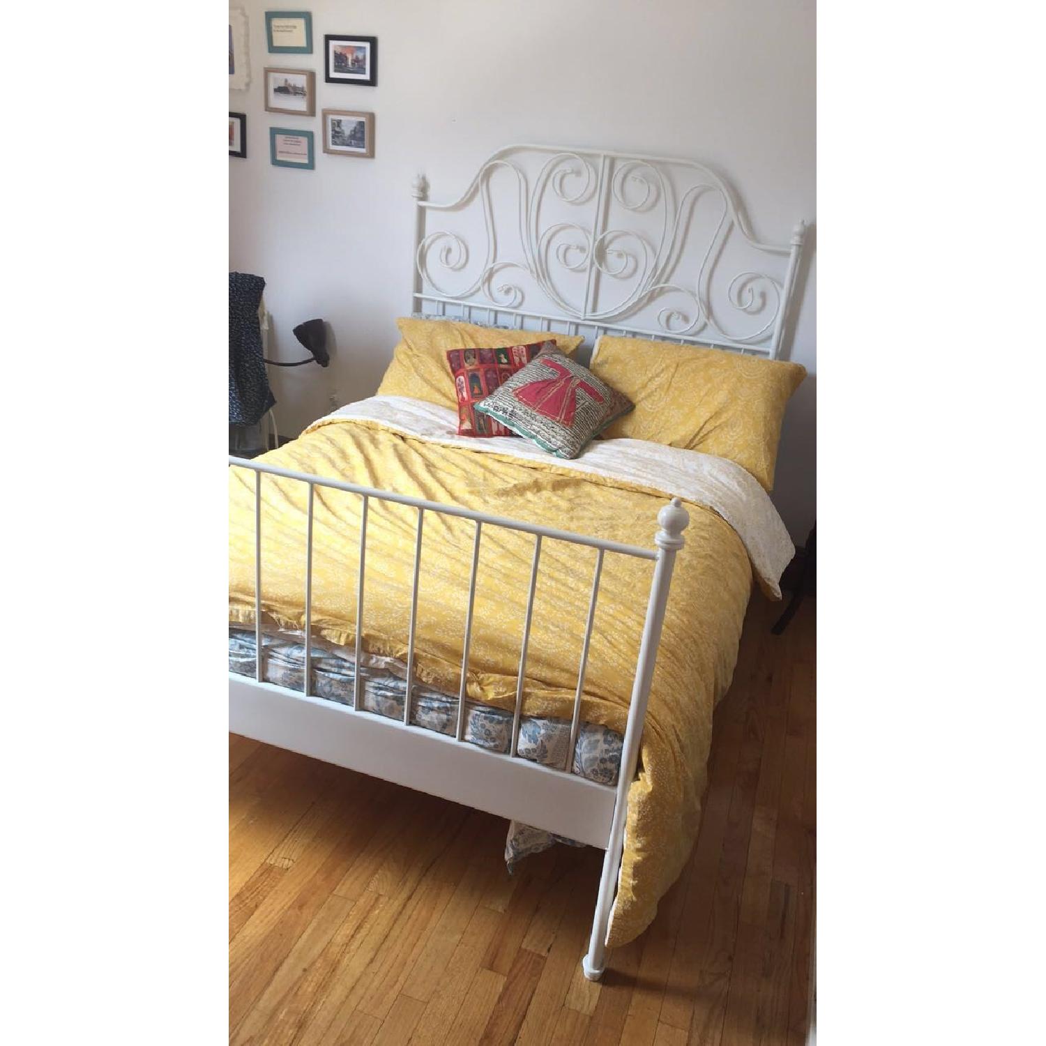 Ikea Leirvik Full Size Metal Bed Frame - image-3