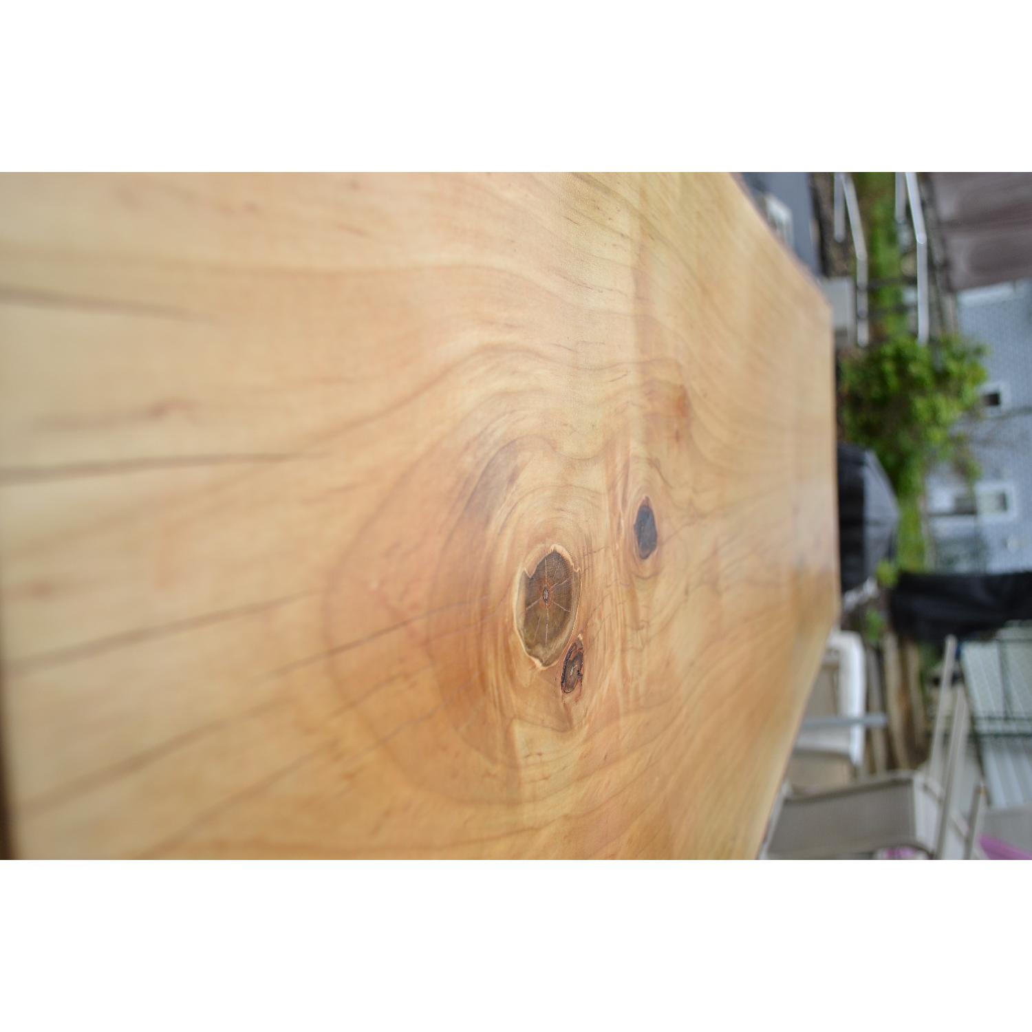 Rustic Live Edge Coffee Table - image-5