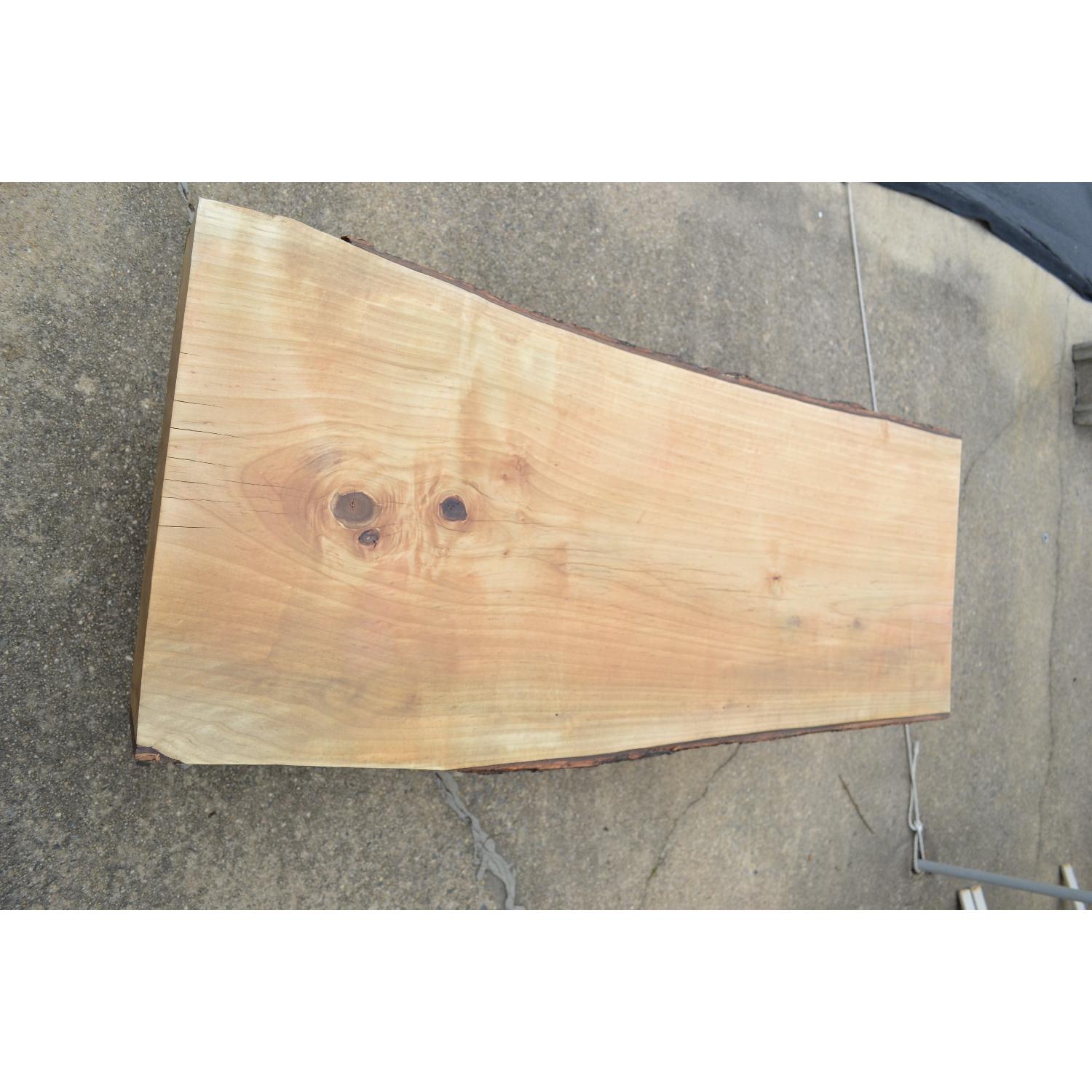 Rustic Live Edge Coffee Table - image-8
