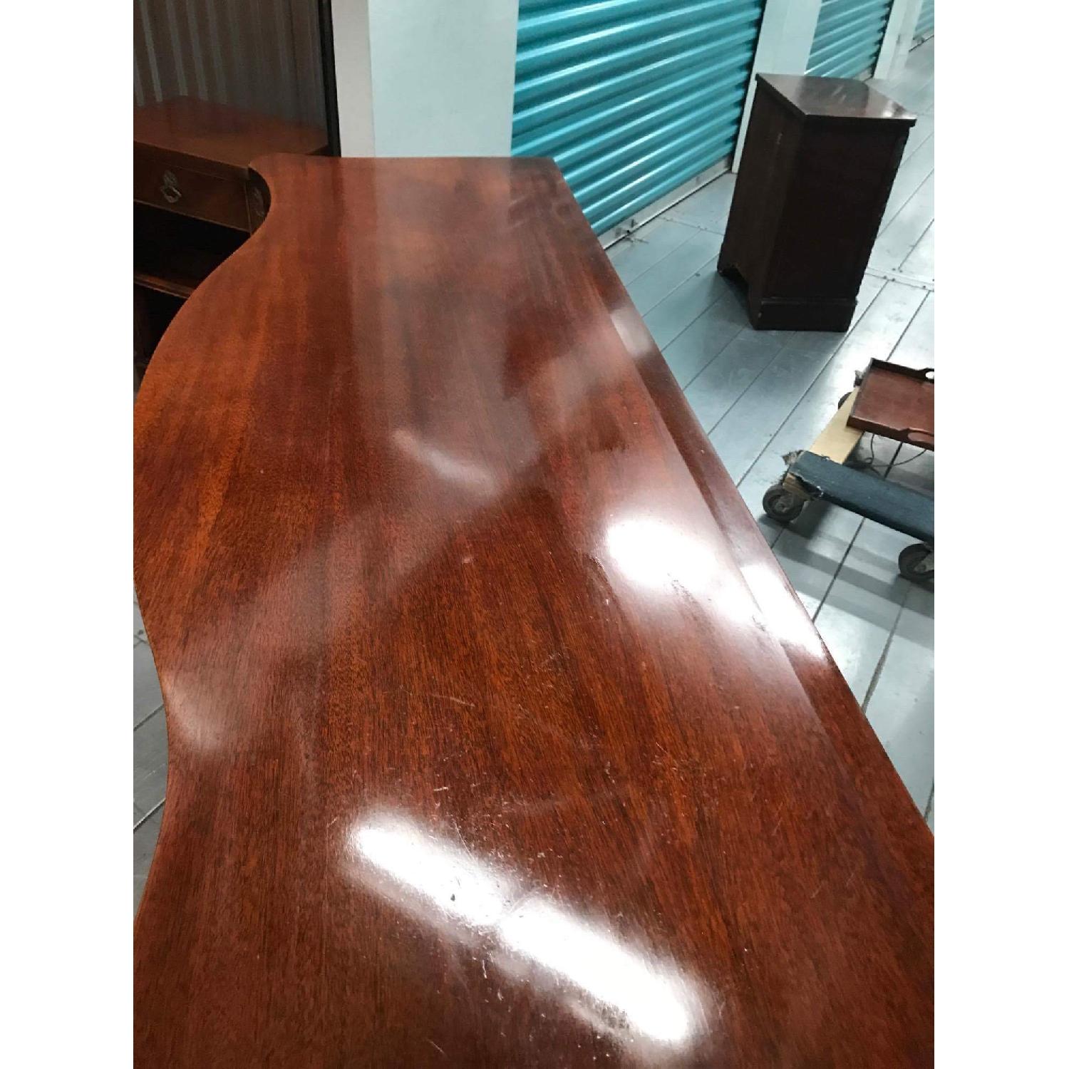 Antique 1930s Century Furniture 6 Piece Mahogany Bedroom Set - image-7