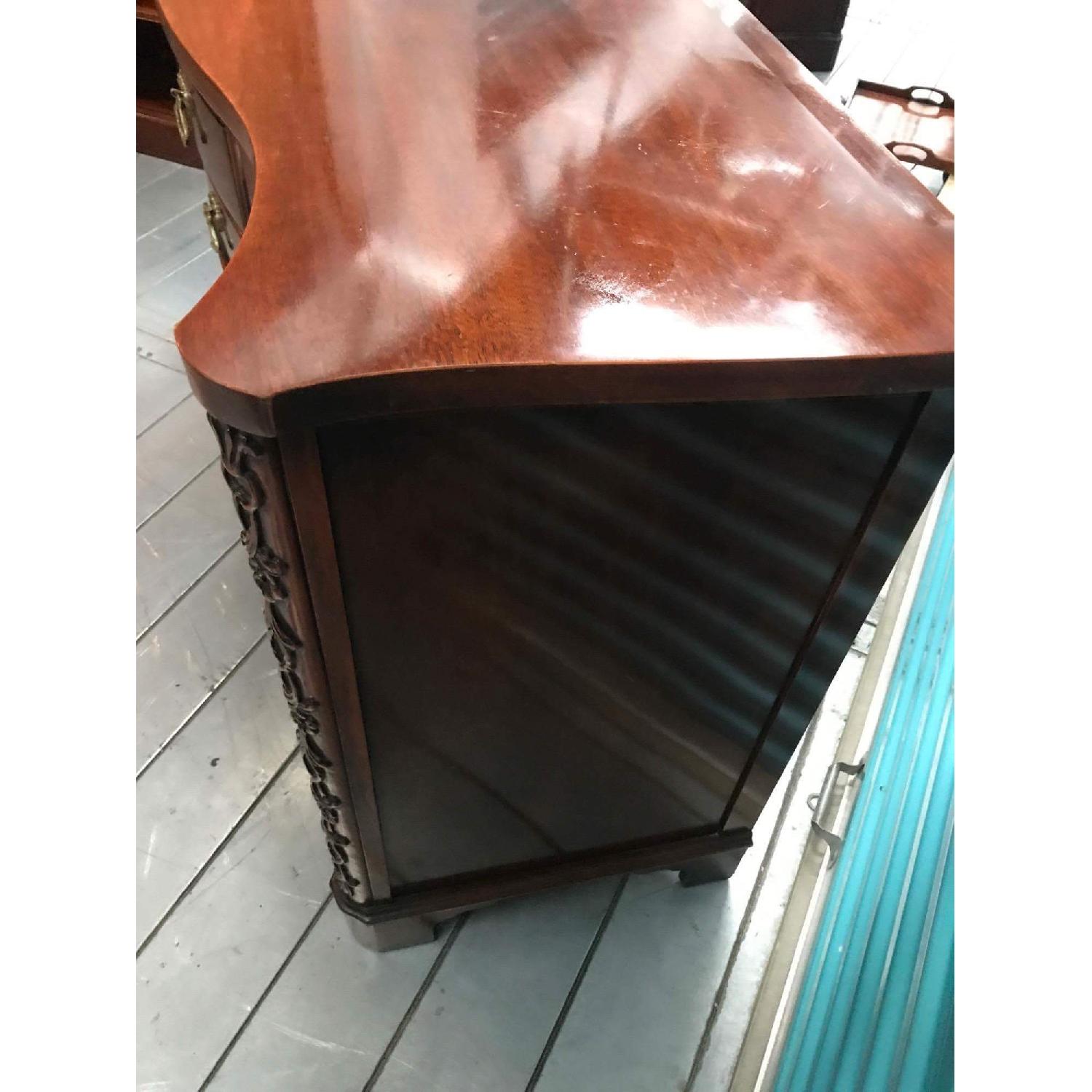 Antique 1930s Century Furniture 6 Piece Mahogany Bedroom Set - image-11