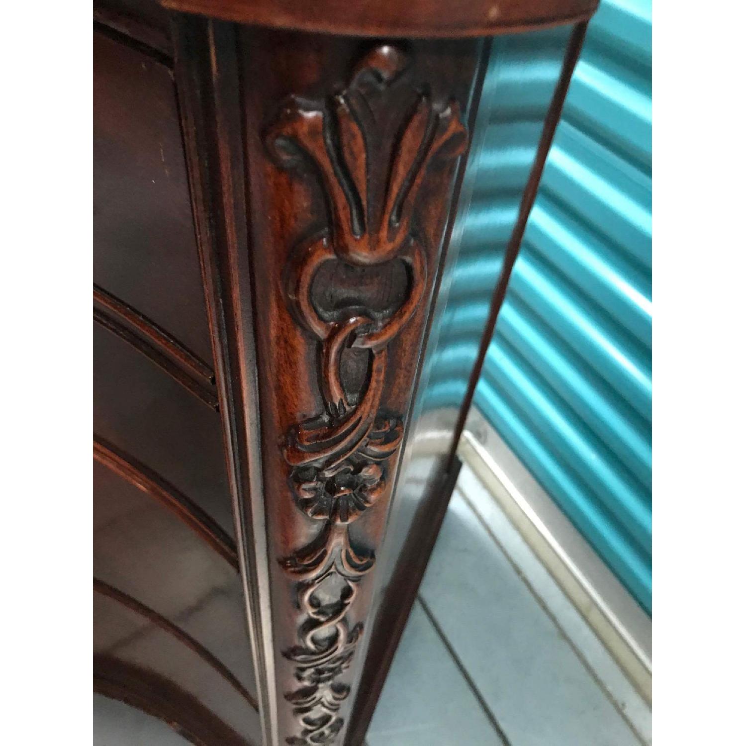 Antique 1930s Century Furniture 6 Piece Mahogany Bedroom Set - image-13