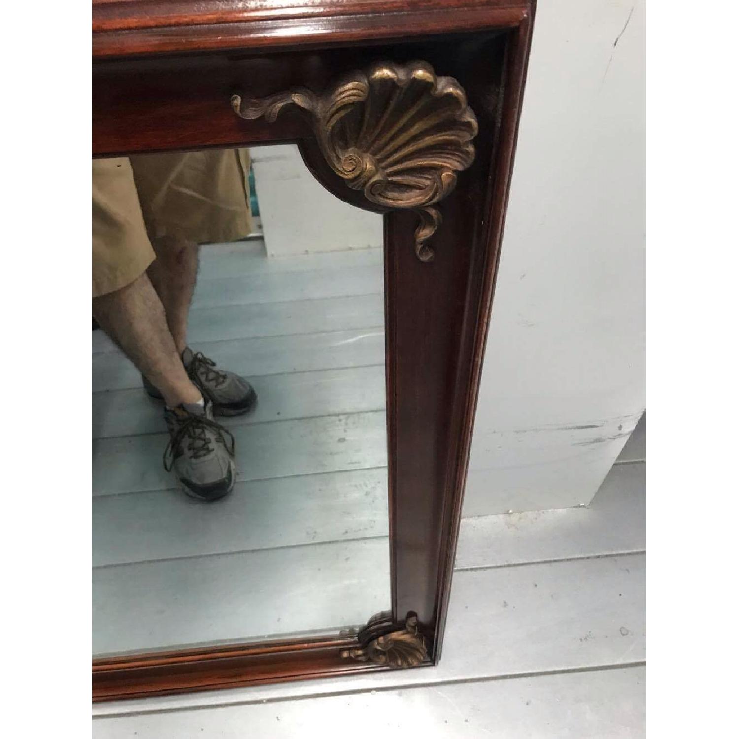 Antique 1930s Century Furniture 6 Piece Mahogany Bedroom Set - image-17