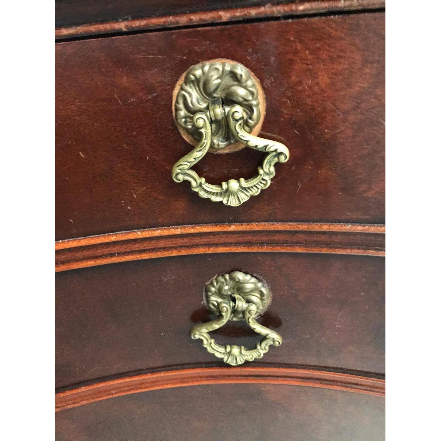 Antique 1930s Century Furniture 6 Piece Mahogany Bedroom Set - image-19