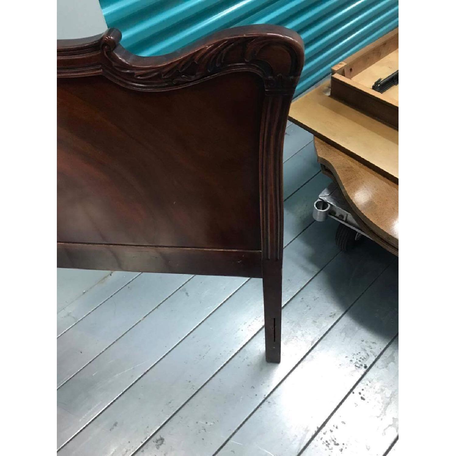 Antique 1930s Century Furniture 6 Piece Mahogany Bedroom Set - image-20