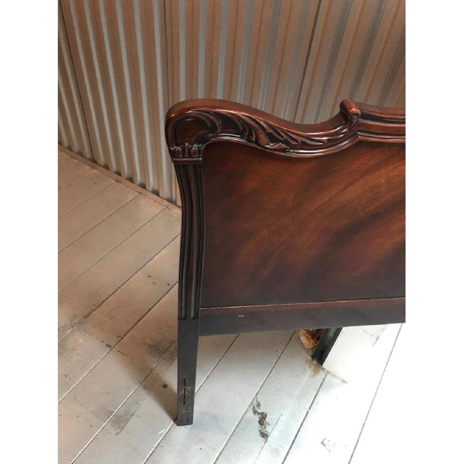 Antique 1930s Century Furniture 6 Piece Mahogany Bedroom Set - image-21