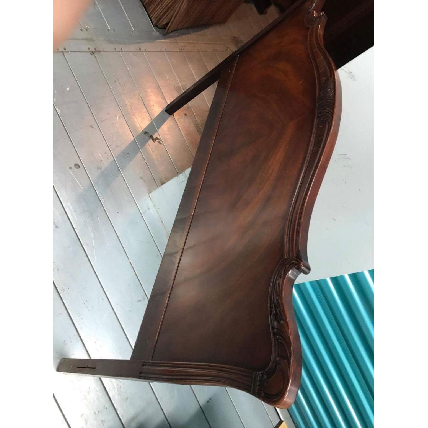 Antique 1930s Century Furniture 6 Piece Mahogany Bedroom Set - image-22