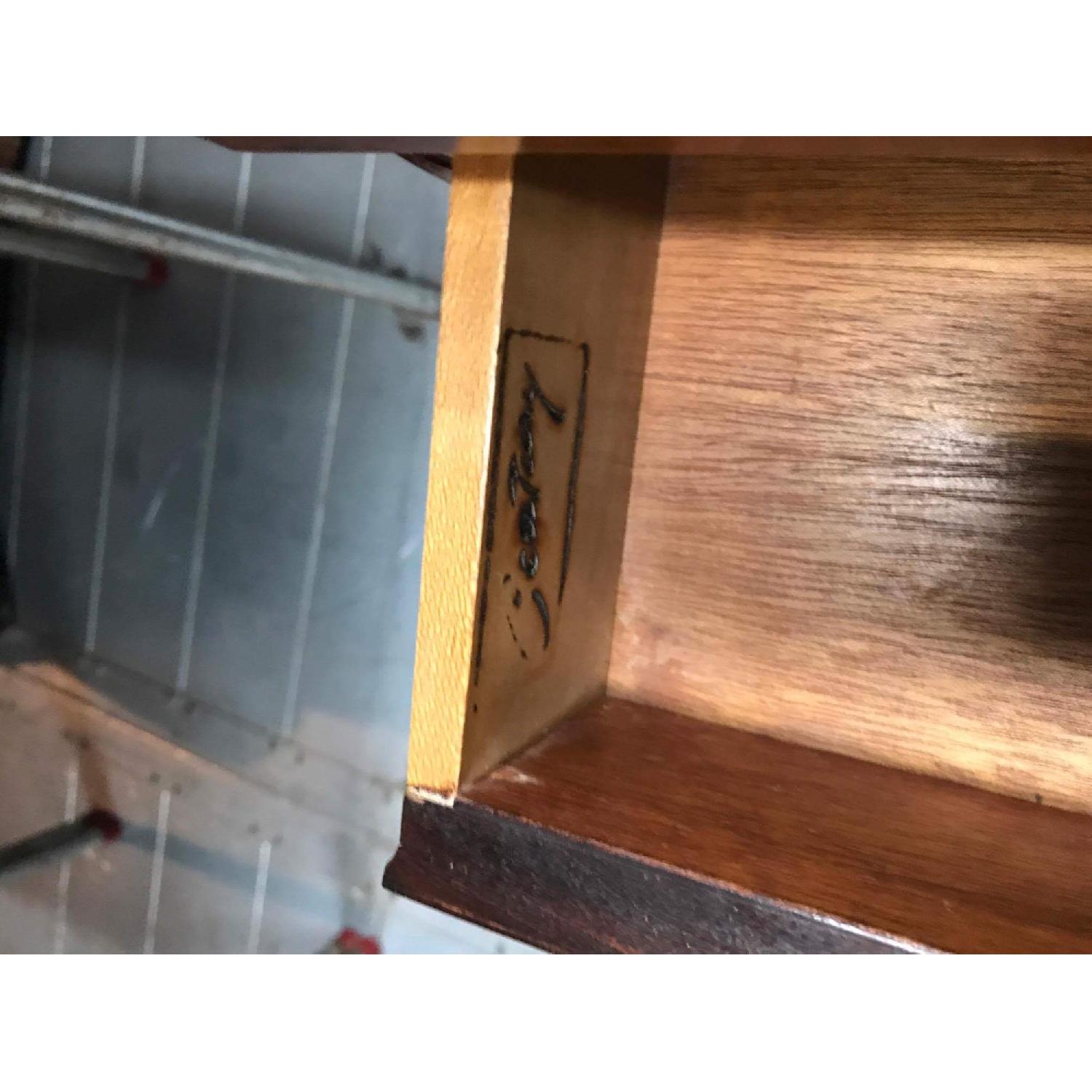 Antique 1930s Century Furniture 6 Piece Mahogany Bedroom Set - image-30