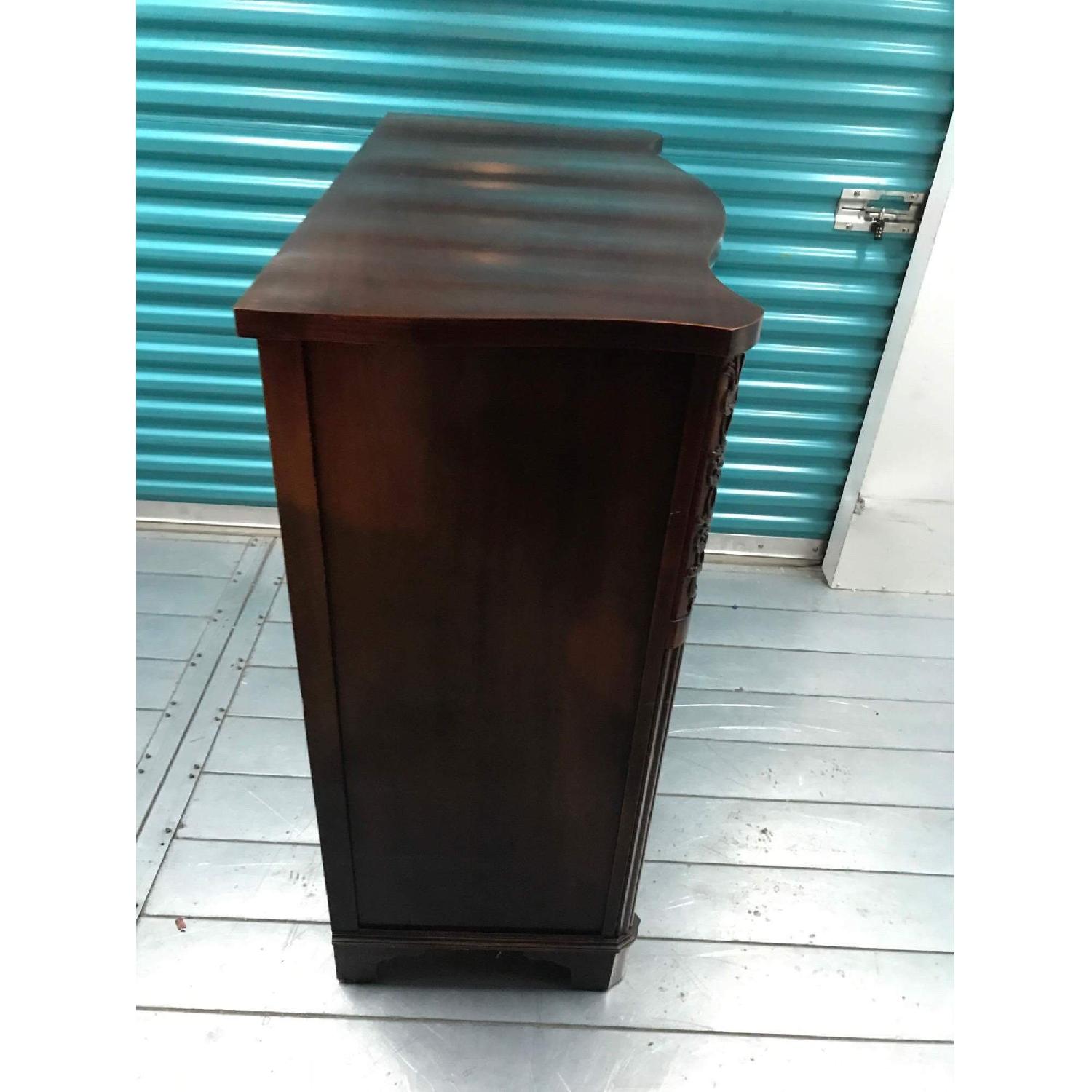 Antique 1930s Century Furniture 6 Piece Mahogany Bedroom Set - image-37