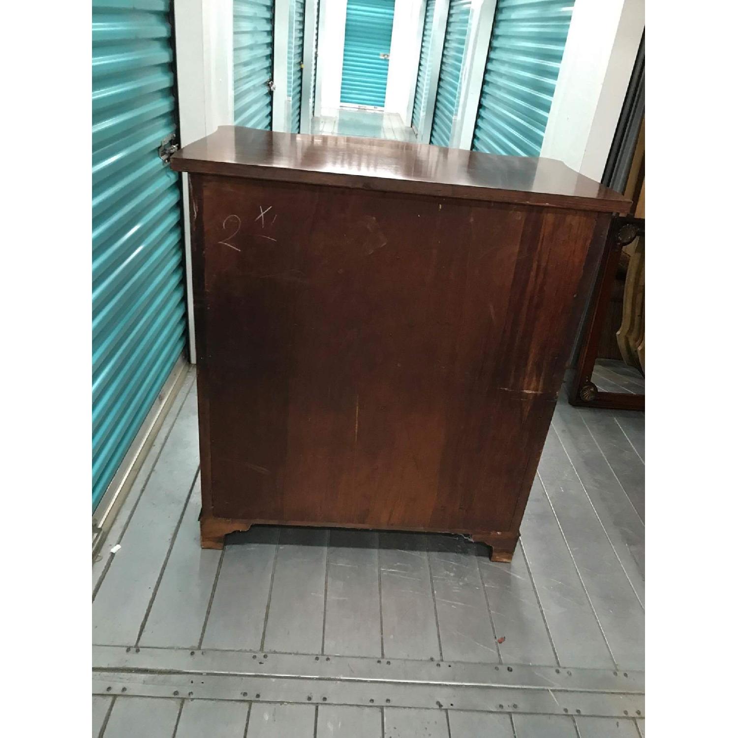 Antique 1930s Century Furniture 6 Piece Mahogany Bedroom Set - image-39