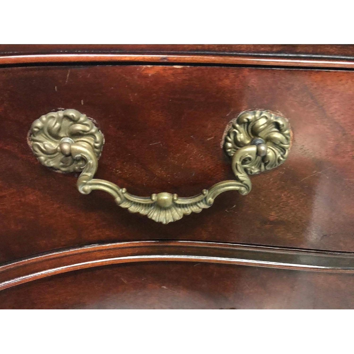 Antique 1930s Century Furniture 6 Piece Mahogany Bedroom Set - image-44