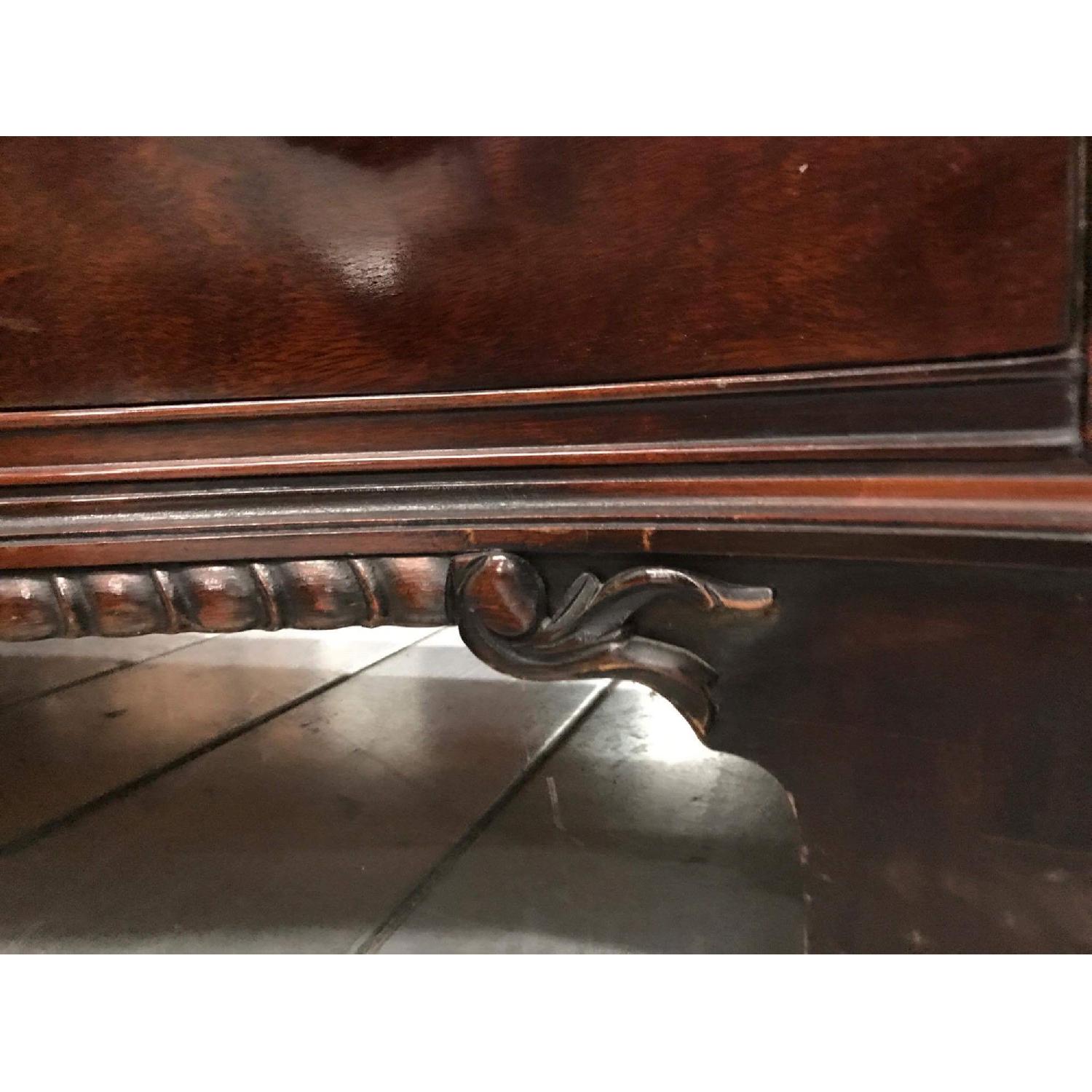 Antique 1930s Century Furniture 6 Piece Mahogany Bedroom Set - image-47