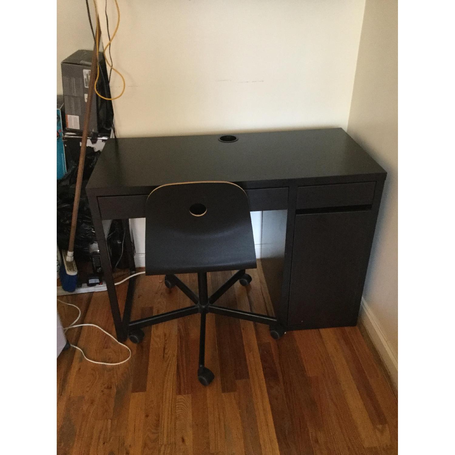 Ikea Computer Desk & Chair - image-1