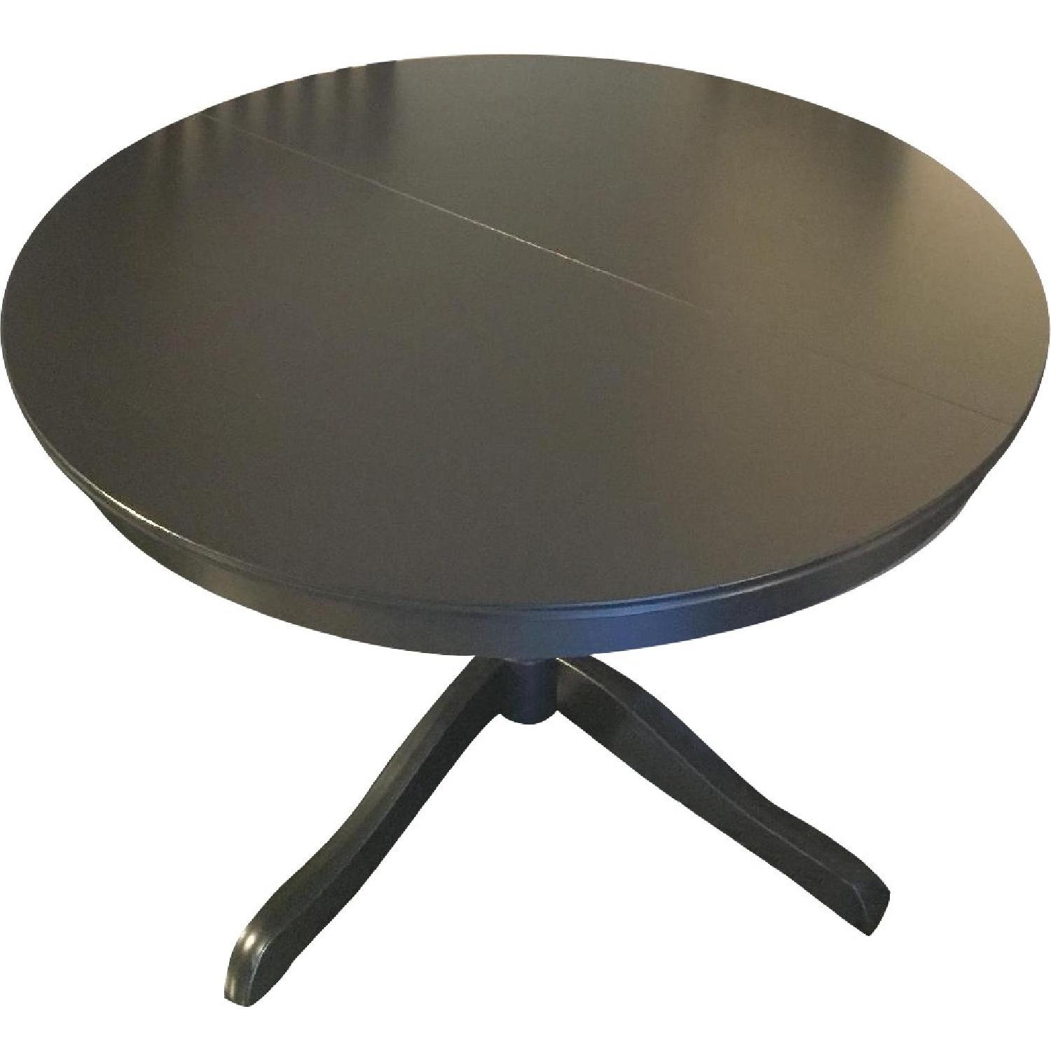 Ikea Ingatorp Extendable Round Table - image-0