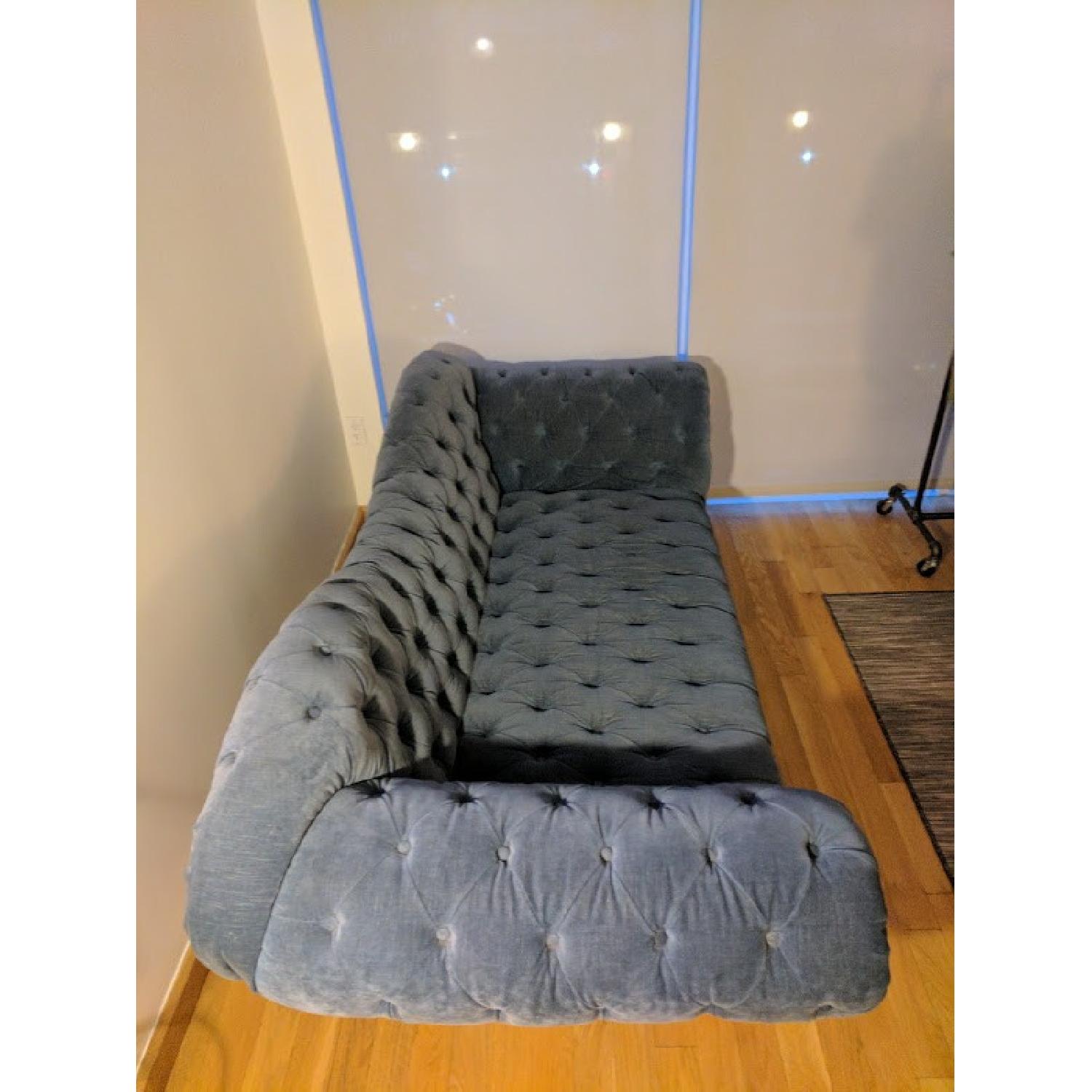 English Camelback Sofa - image-2