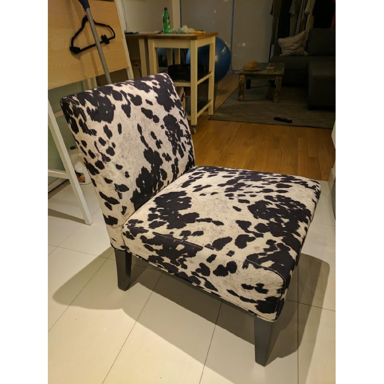 Cowhide Accent Chair - image-3