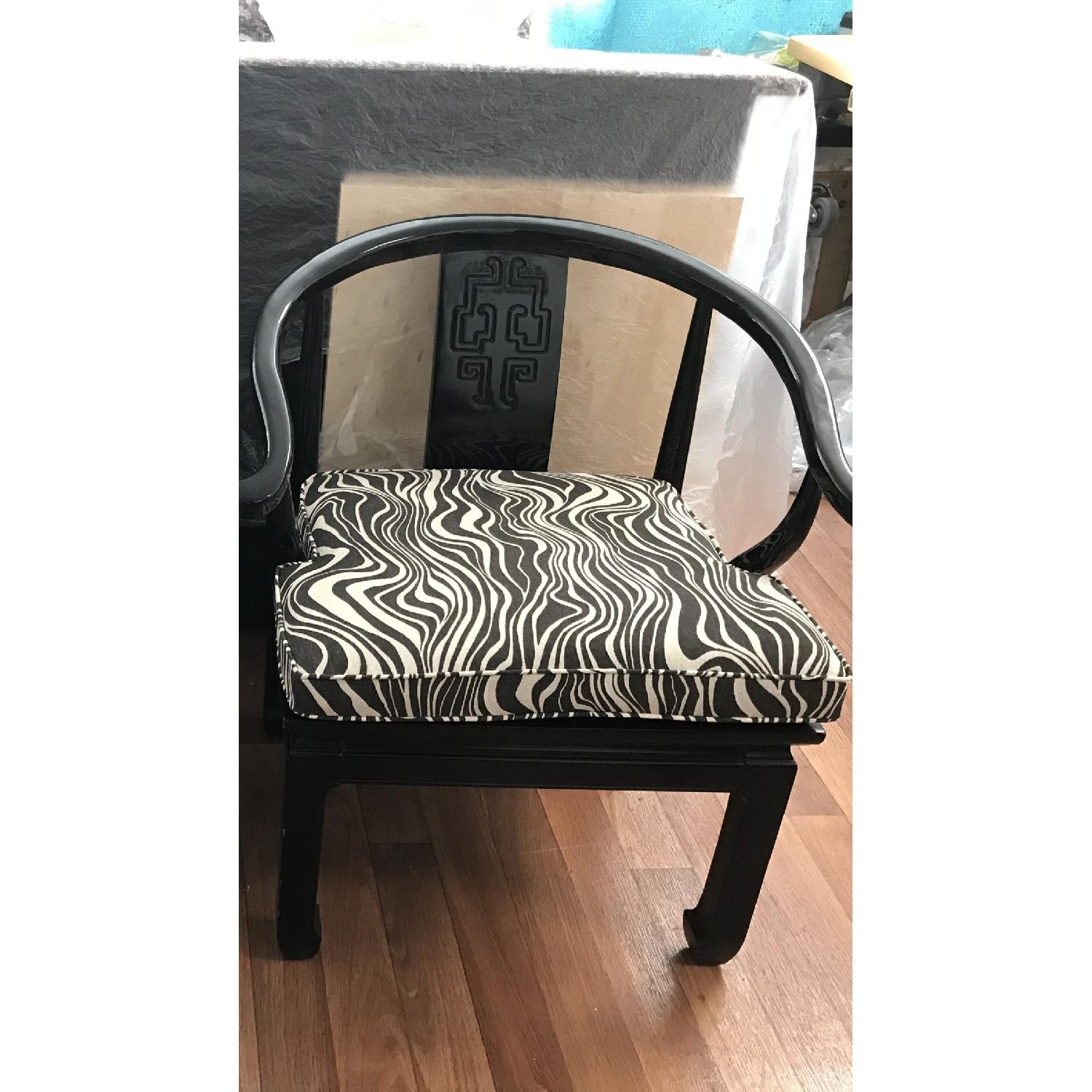 Century Chair Company Vintage Asian Inspired Ming Arm Chairs - image-2