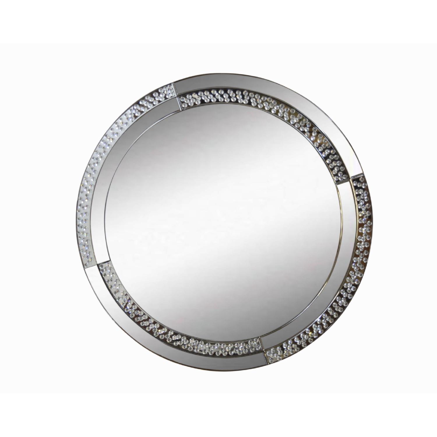 Round Crystal Mirror - image-2