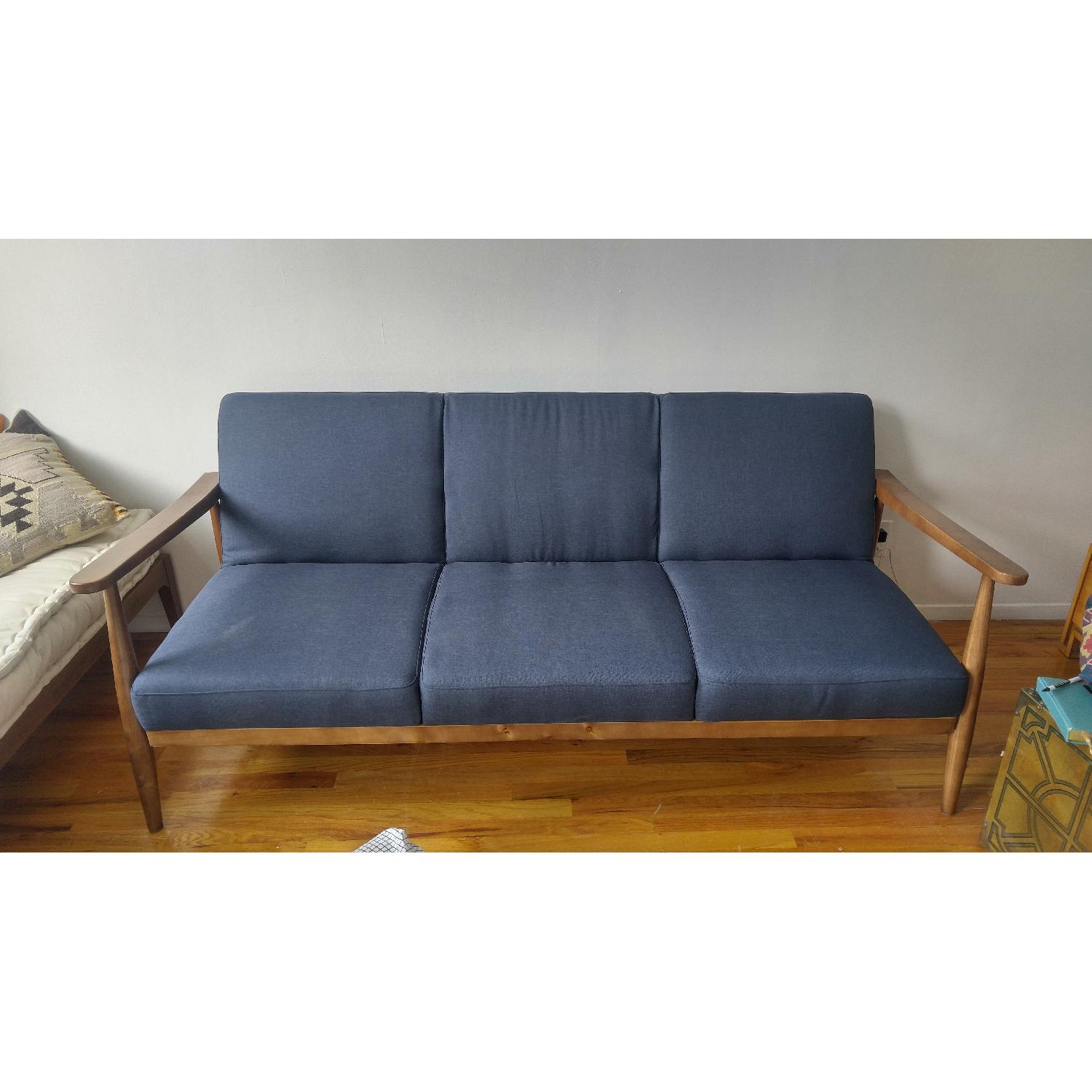 Better Homes and Gardens Mid-Century Modern 3-Seat Sleeper Sofa - image-1