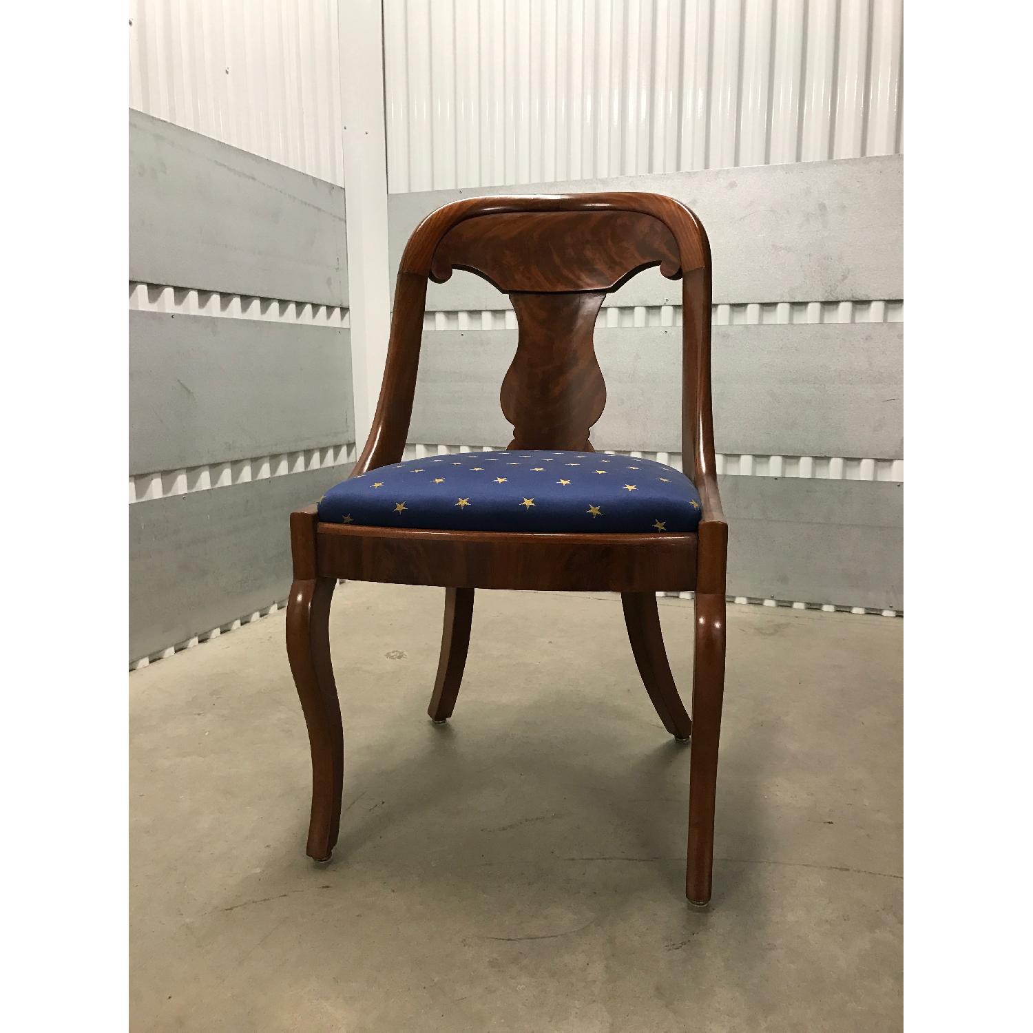 Antique 1835 Classical Gondola American Chairs - image-1