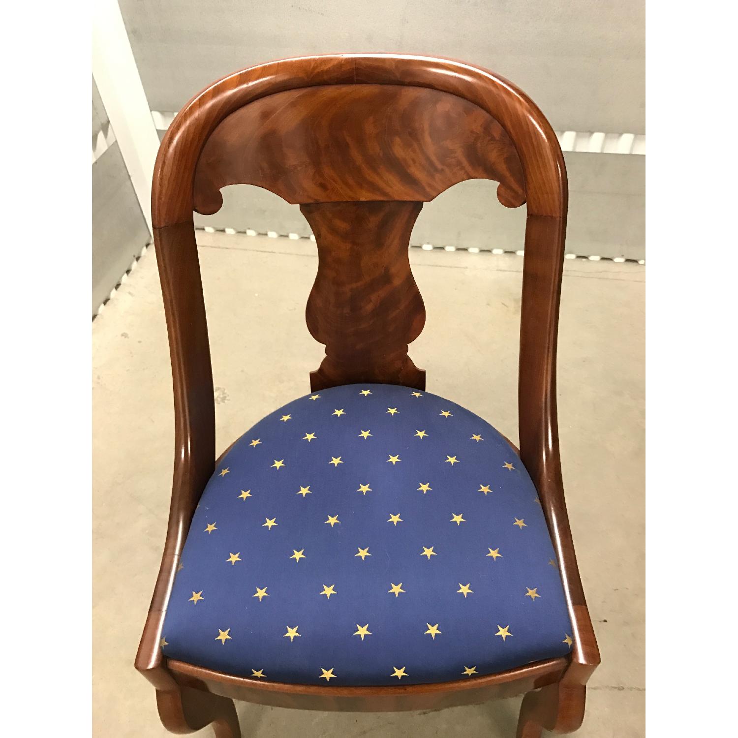 Antique 1835 Classical Gondola American Chairs - image-3