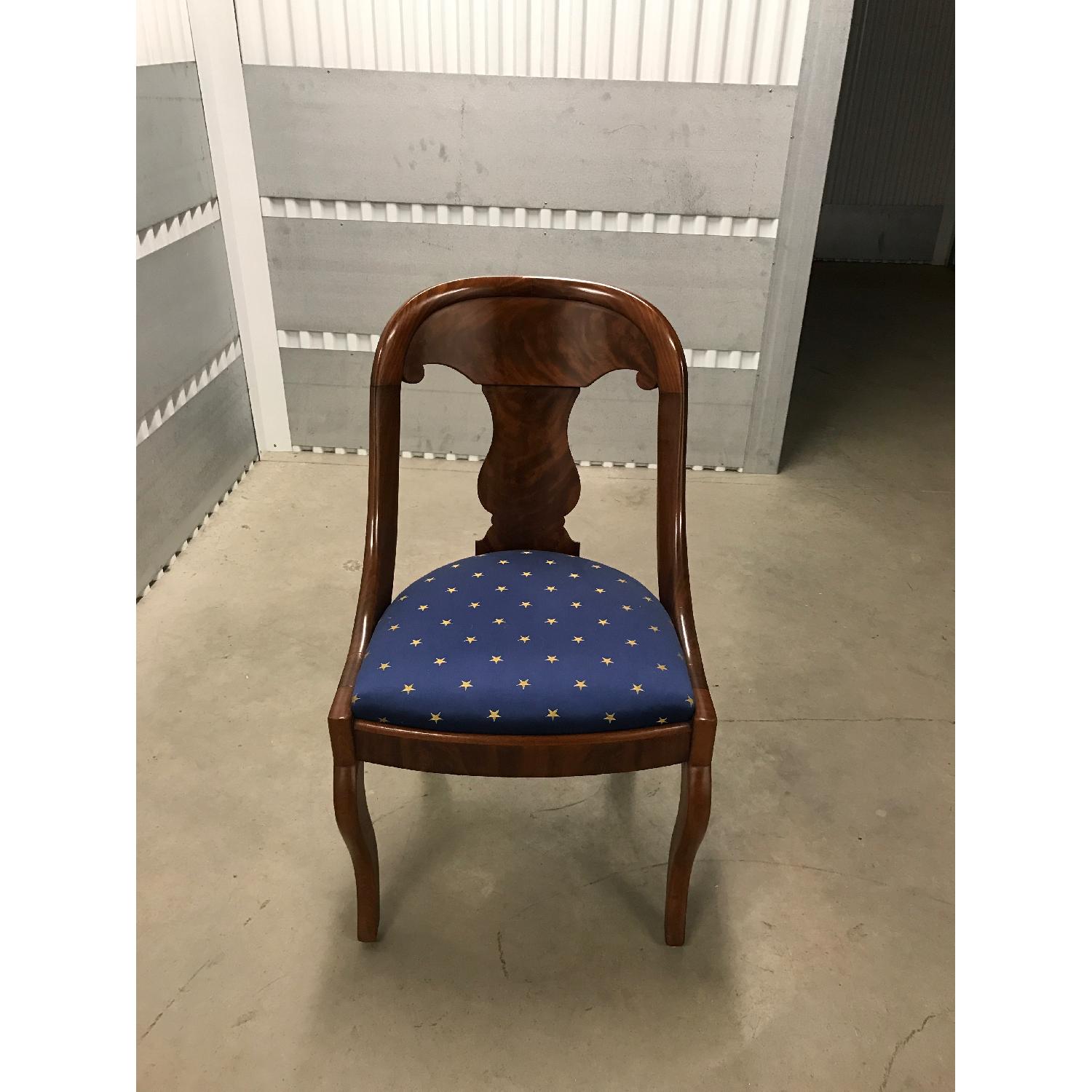 Antique 1835 Classical Gondola American Chairs - image-7