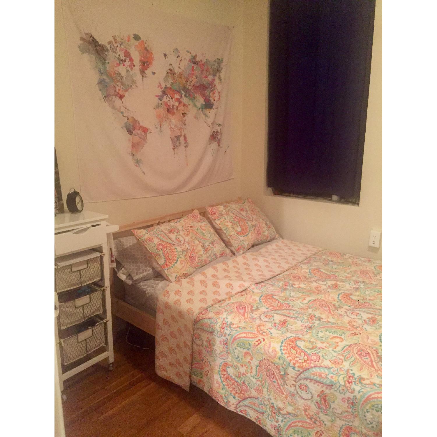 Ikea Fjellse Full Bed Frame w/ Slats - image-3
