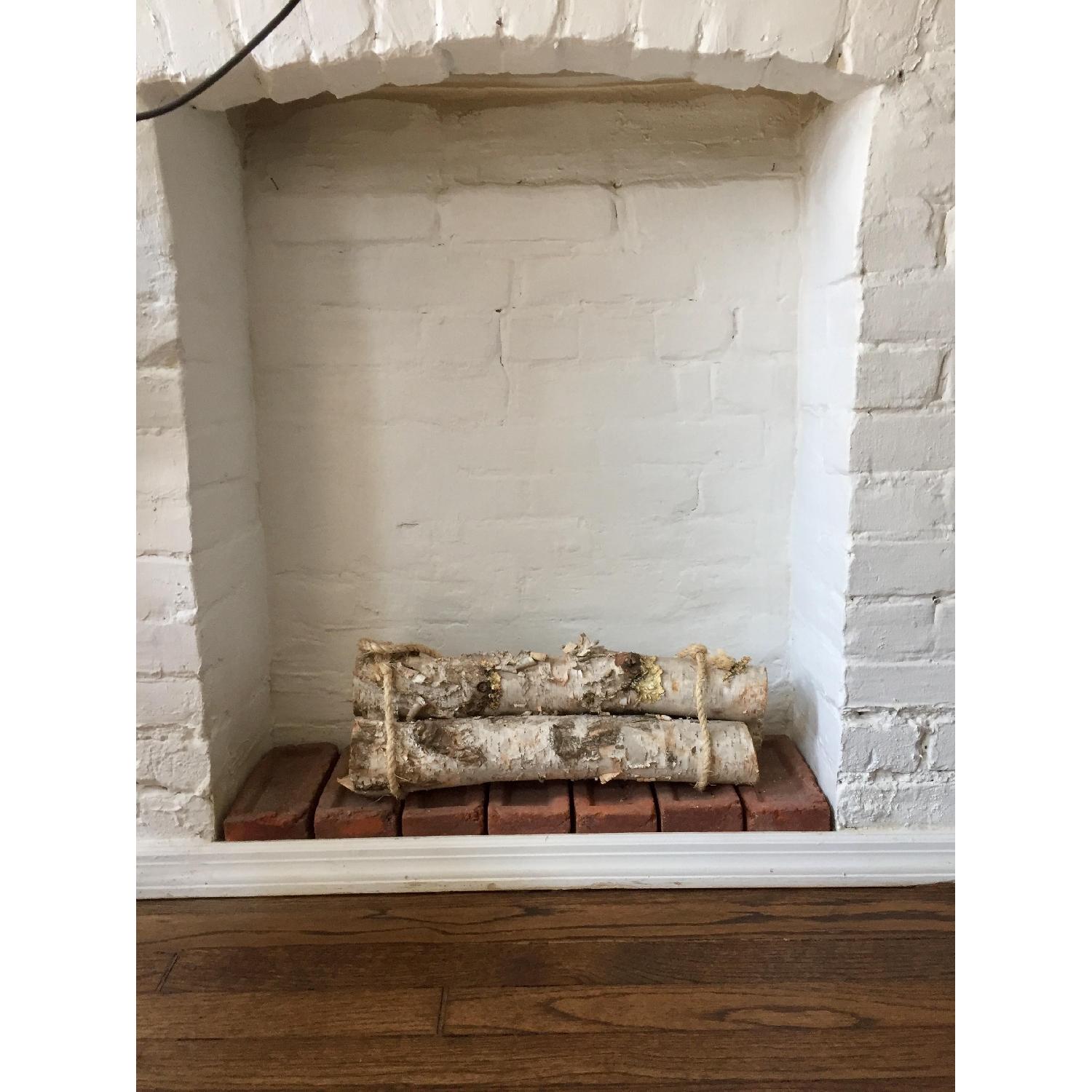 Crate & Barrel Birch Logs - image-2