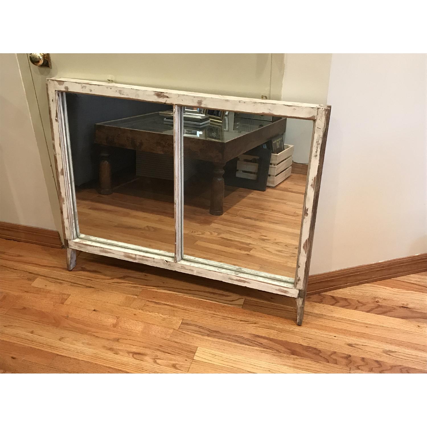 Rustic Reclaimed Sash Window Mirror - image-2